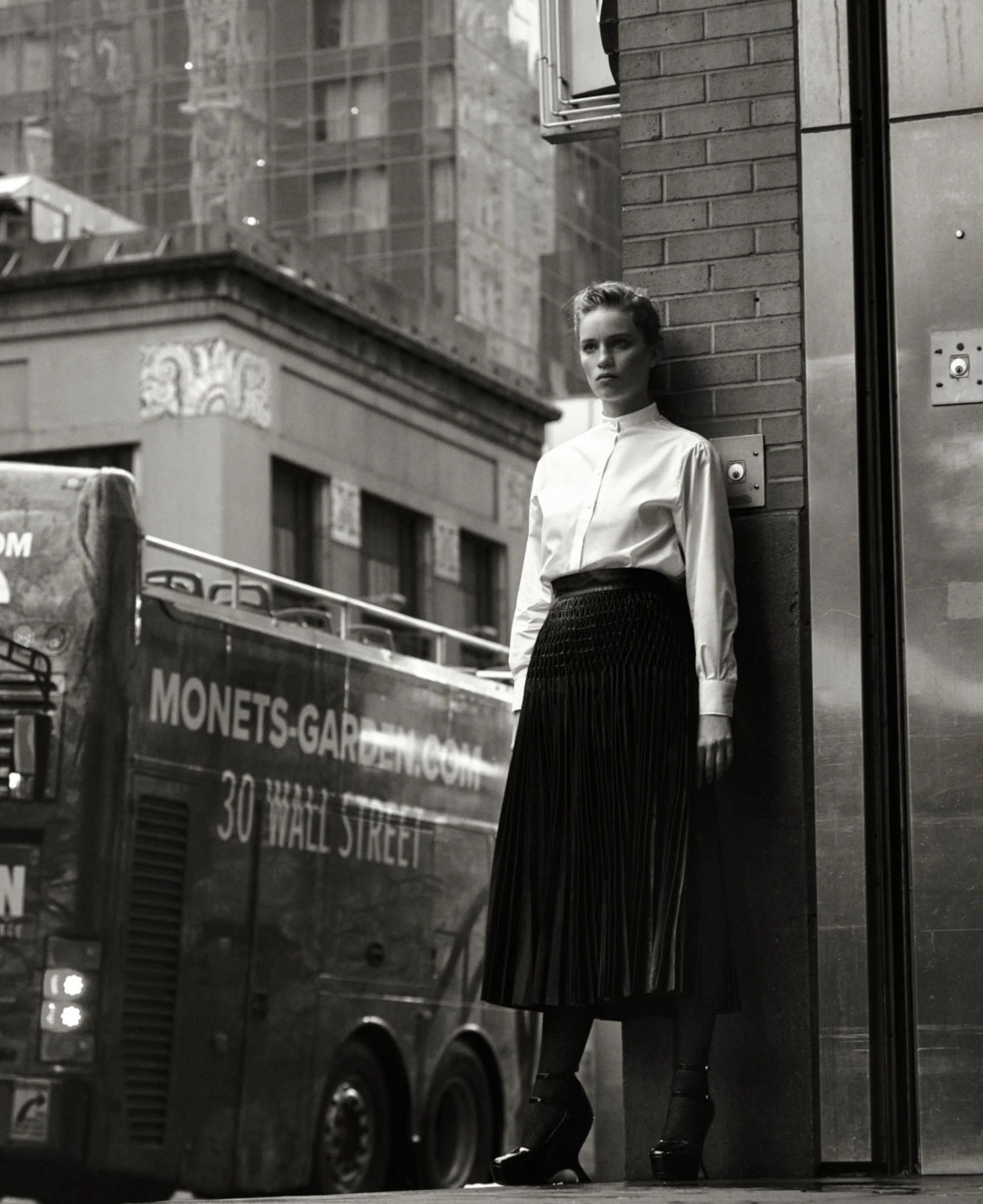 Rebecca Leigh Longendyke in 'Soft Power' for ELLE US March 2023 by Christian MacDonald