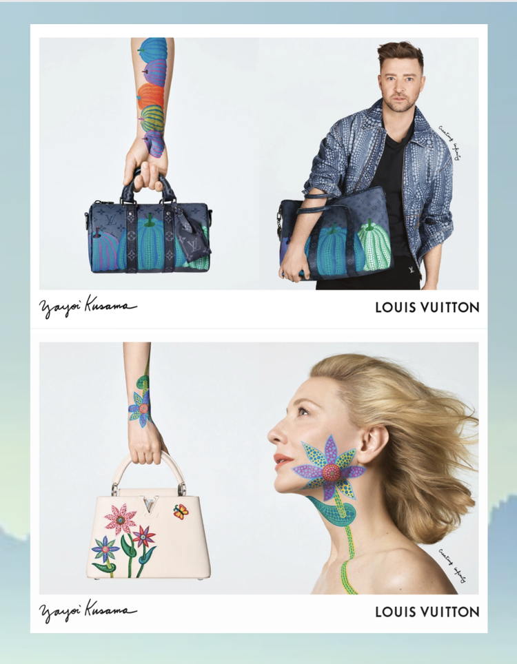 Lea Seydoux Louis Vuitton Capucines Bag Summer 2022 Campaign