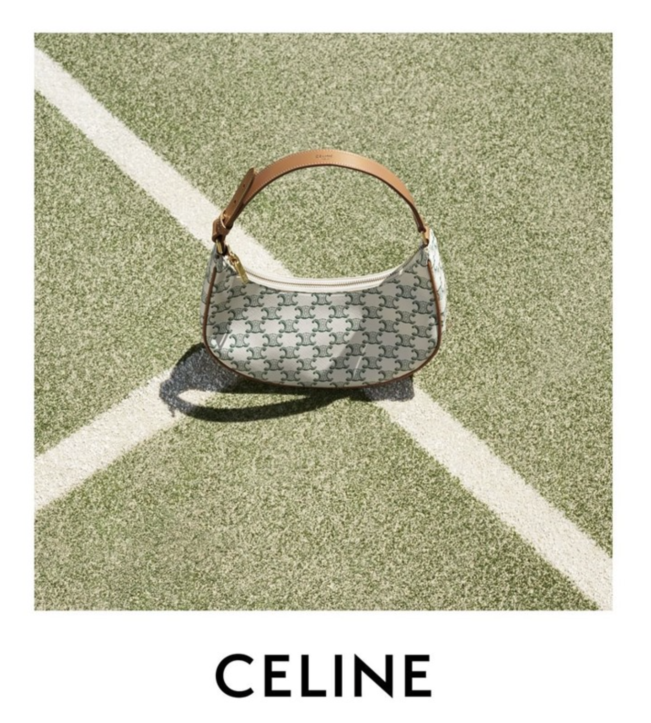 Celine's La Collection Tennis capsule nails tennis core trend