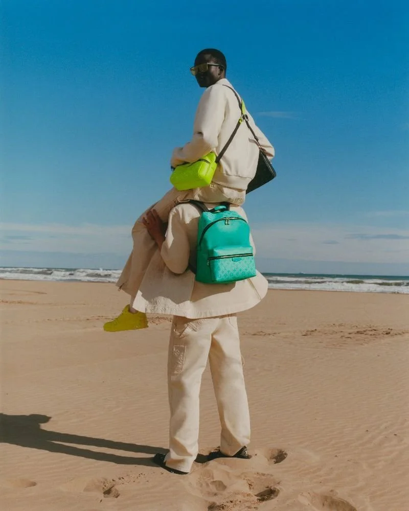 Louis Vuitton Men Taigarama Bags Summer 2023 Campaign Lensed by Tom Johnson