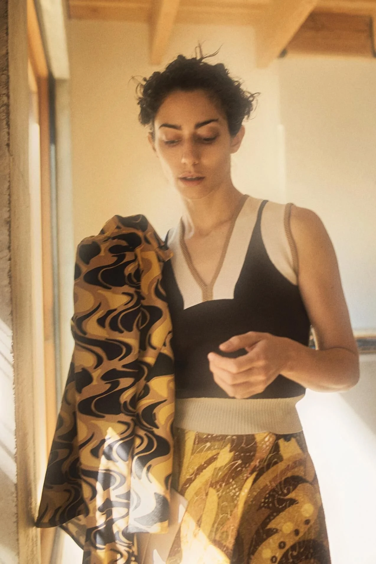 Conie Vallese in 'Ray of Light' Style Artistry for WSJ Magazine May 2020