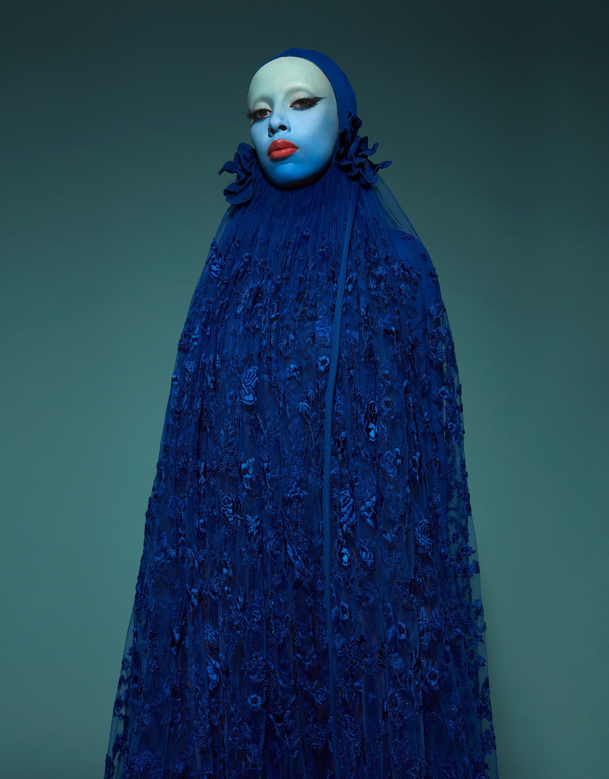 Doja Cat in L'Officiel Spring 2023 Global Art Issue by Greg Lotus