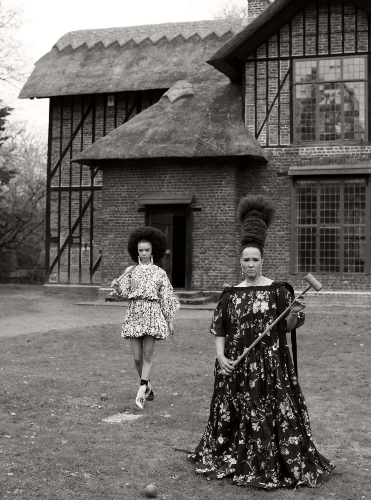 Queen Charlotte's 'Power Play' in Harper's Bazaar UK June 2023 by Luc Braquet 