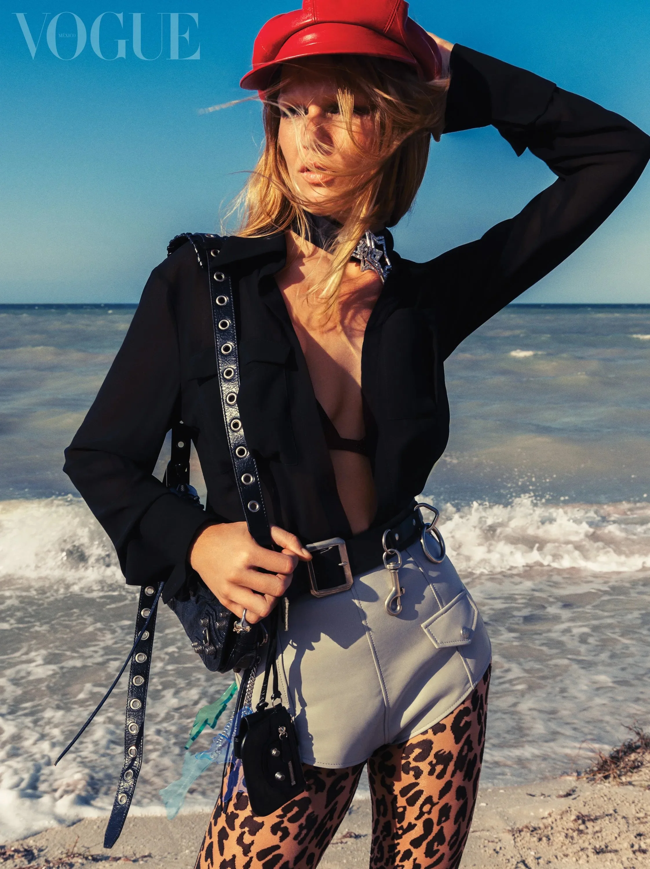 Anna Ewers In Casual '90s Summer Style by Inez & Vinoodh for Vogue Mexico June 2023