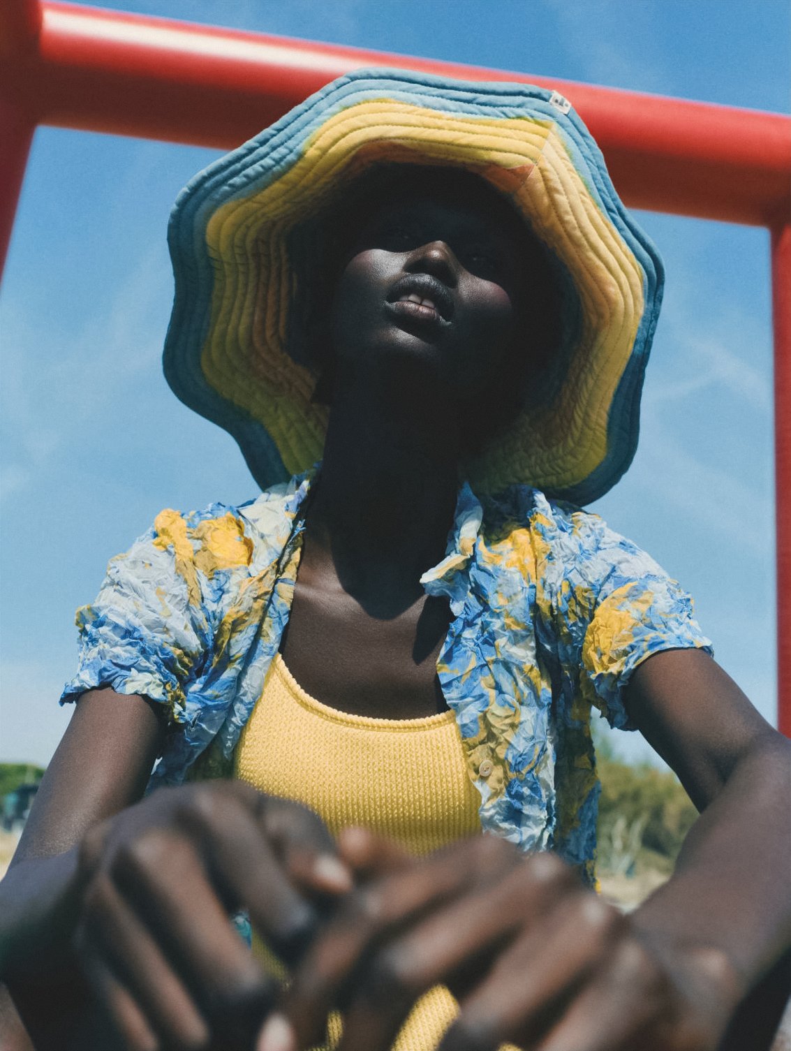 Amar Akway Pops into Vogue Spain June by Yago Castromil — Anne of