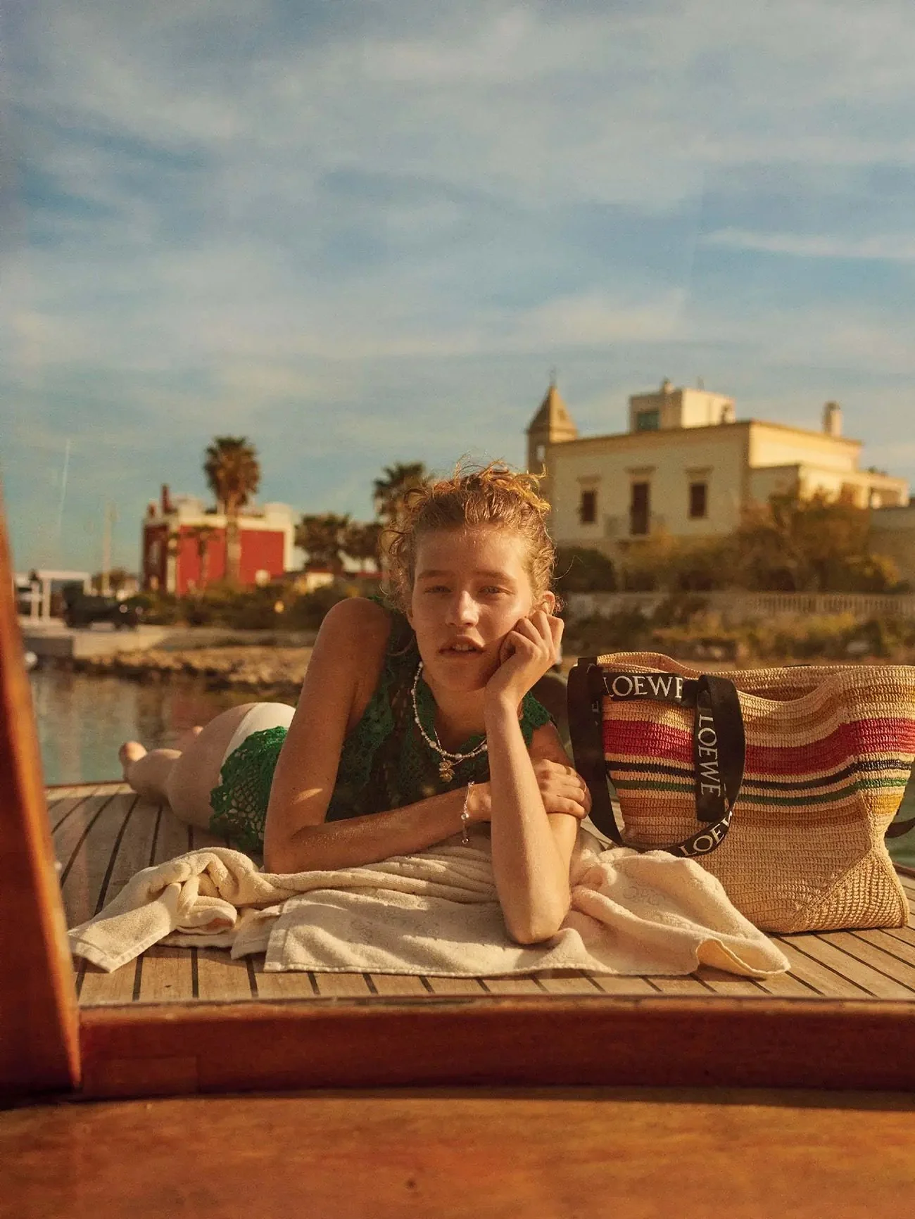 Mariam de Vinzelle in Puglia Sun by Giampaolo Sgura for Sunday Times Style