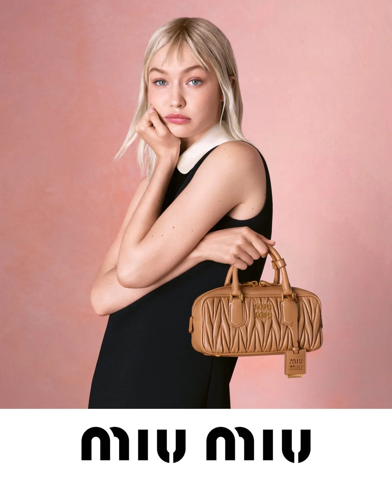 Miu Miu Launches Campaign with Gigi Hadid, Lensed by Steven Meisel