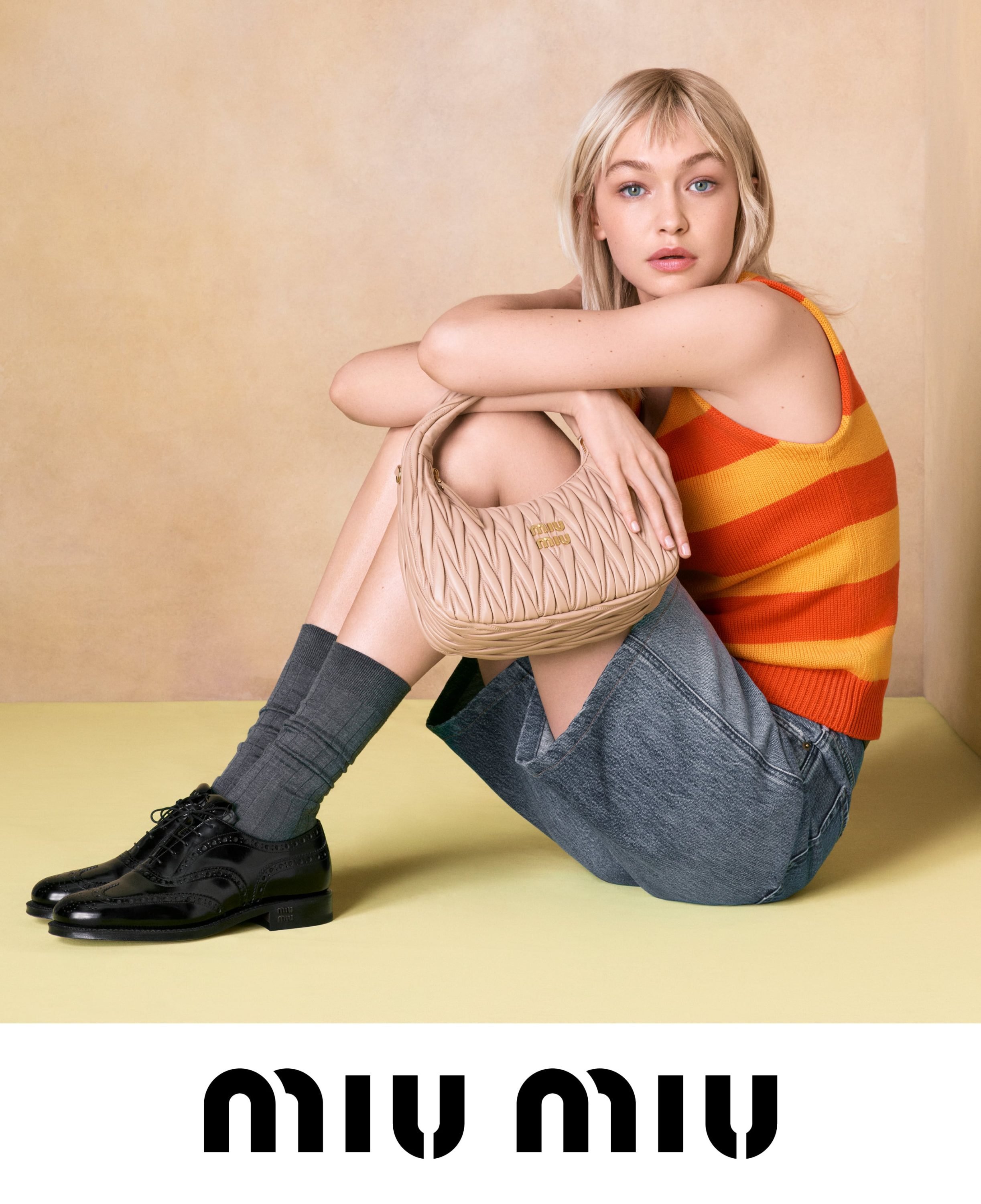 Miu Miu Launches Campaign with Gigi Hadid, Lensed by Steven Meisel – WWD