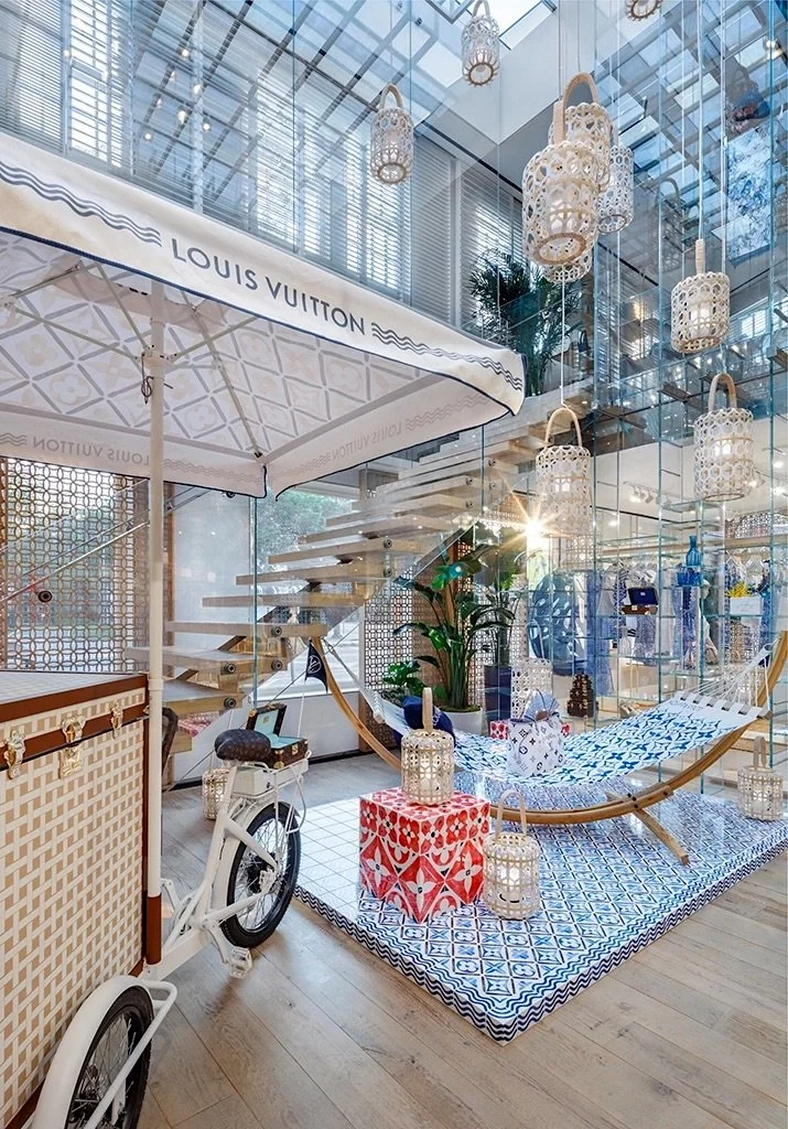 Louis Vuitton LV by the Pool Summer 2023 Lisbon-Inspired Getaway Hits East Hampton 