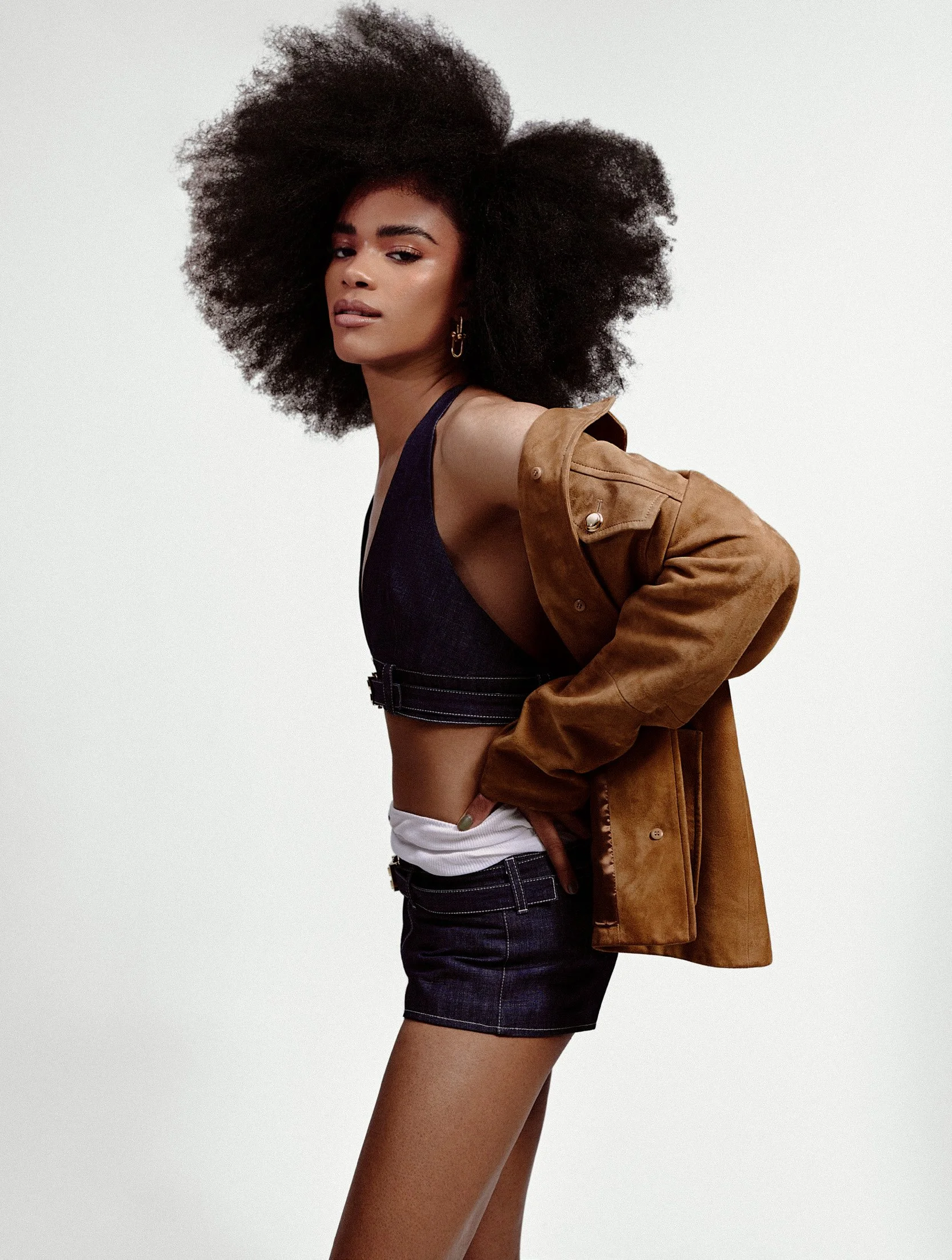 'Yasmin Finney Has Arrived' in ELLE UK June 2023, Lensed by Mariana Maltoni