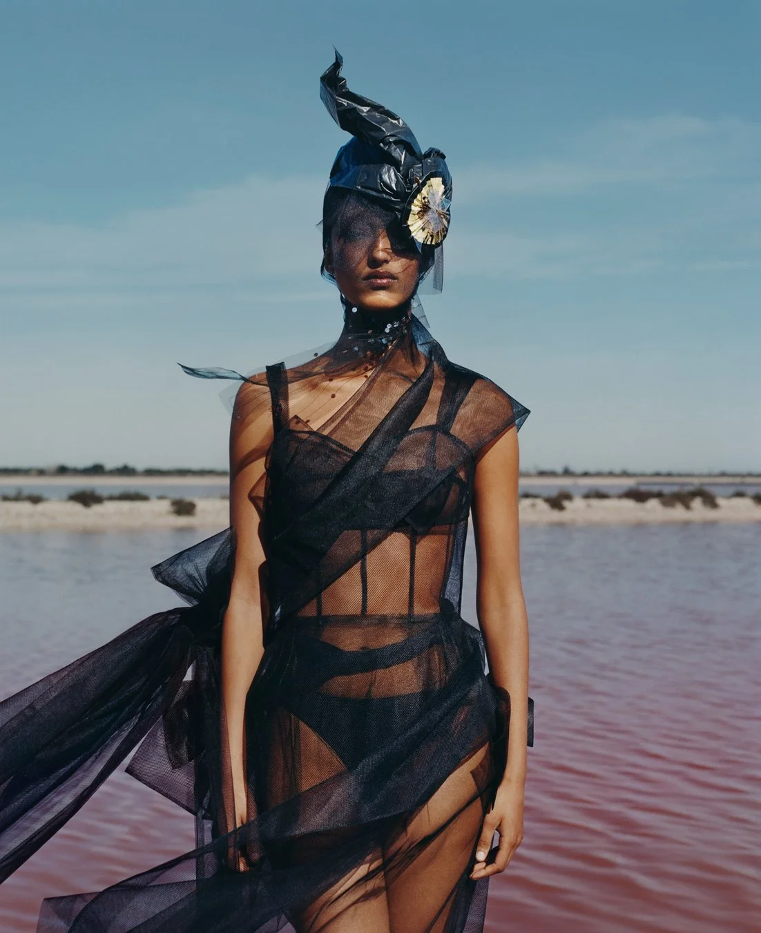 The Camargue Calls to Mona Tougaard, Lensed by Tyler Mitchell for i-D No.372