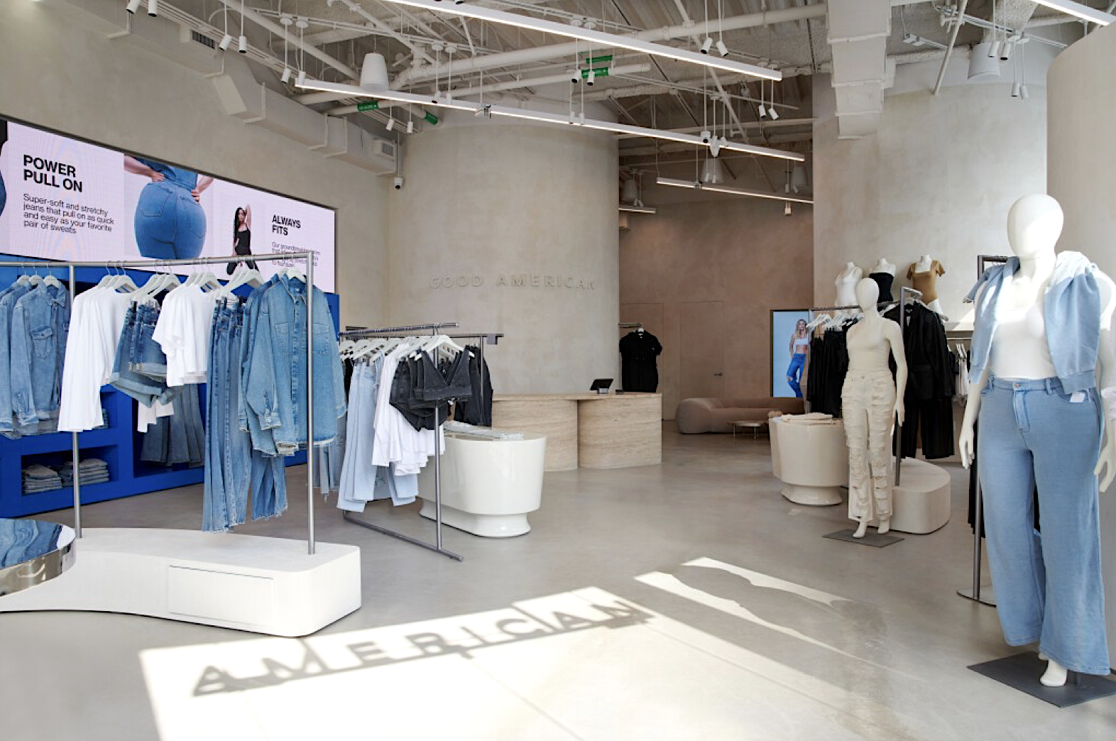 lyse Løfte svært First Good American Denim Store in LA by Khloé Kardashian — Anne of  Carversville