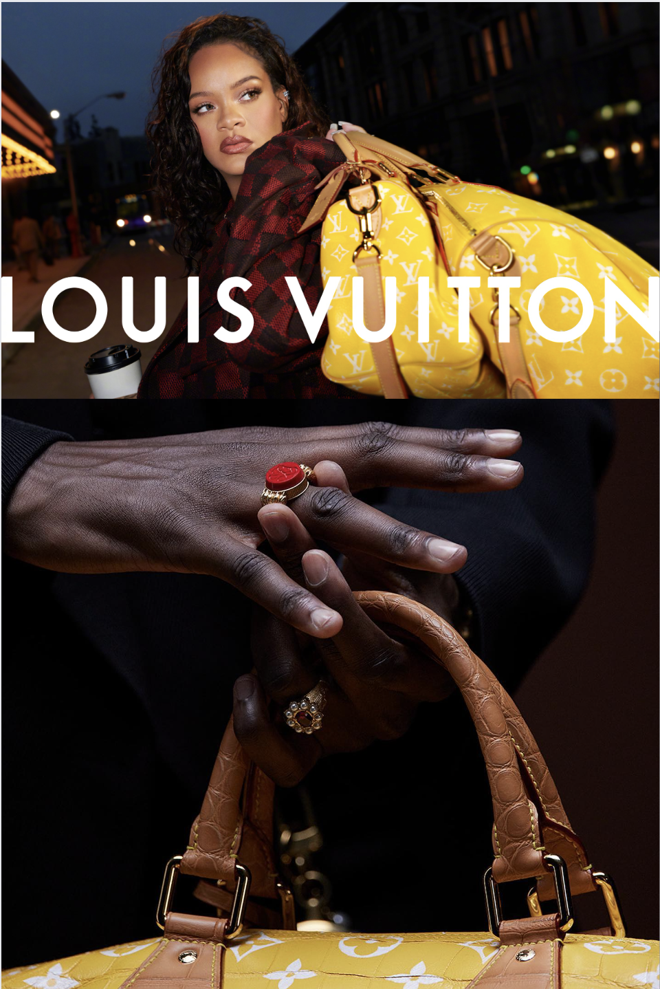 Louis Vuitton Korea Instagram Posters