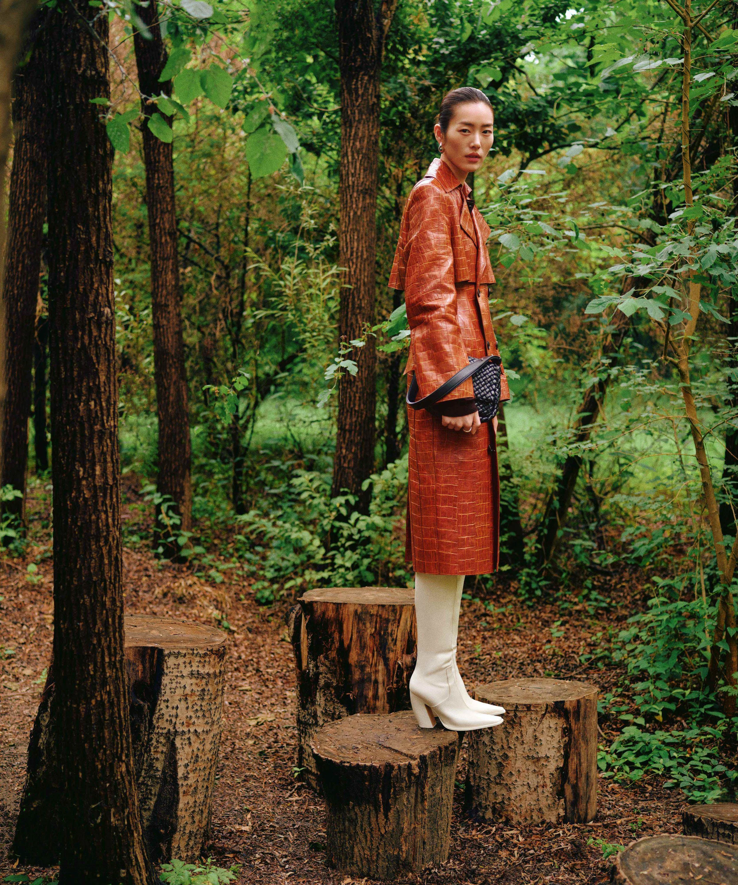 Liu Wen Delights in Fall Elegance Lensed by Liu Song for WSJ China Magazine August 2023