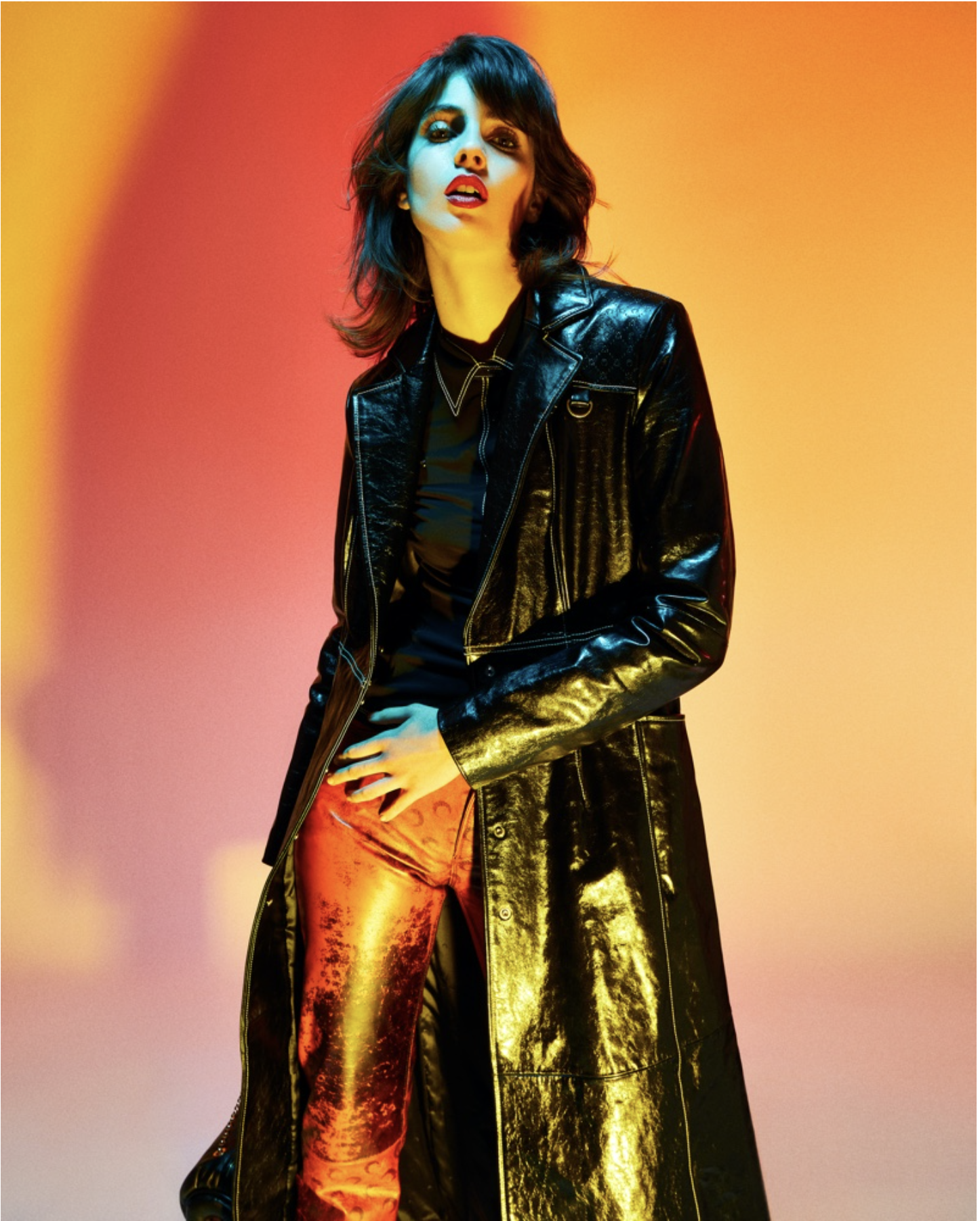 "Splashes of Color" Style in Vogue Arabia June 2023 Ignites Dopamine Dreams of Zapotec Underworld 