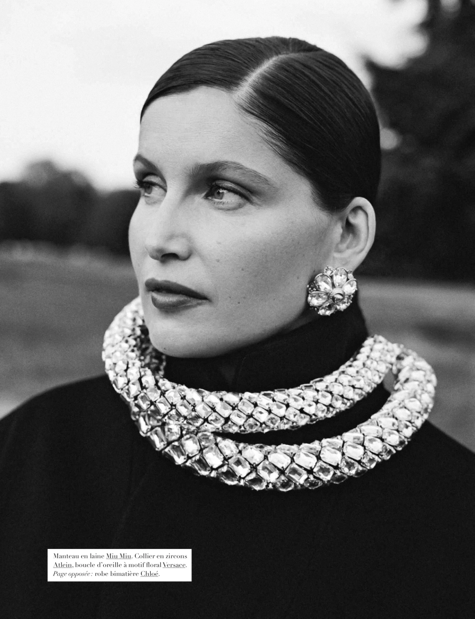 Laetitia Casta's Lifestyle Tapestry by Sean Thomas for Harper's Bazaar France August 2023