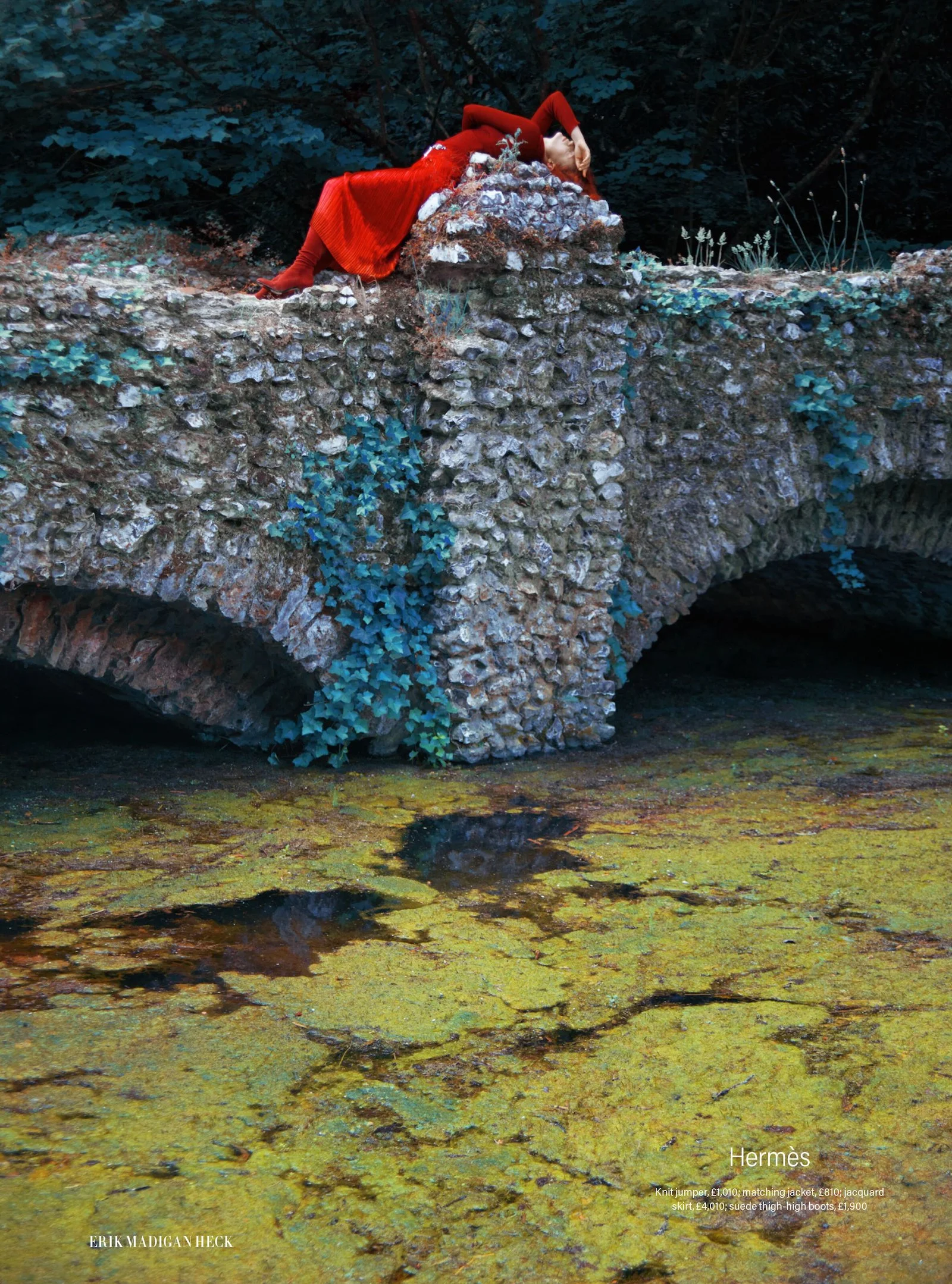 Julia Banas by Erik Madigan Heck Harper's Bazaar UK September — Anne of