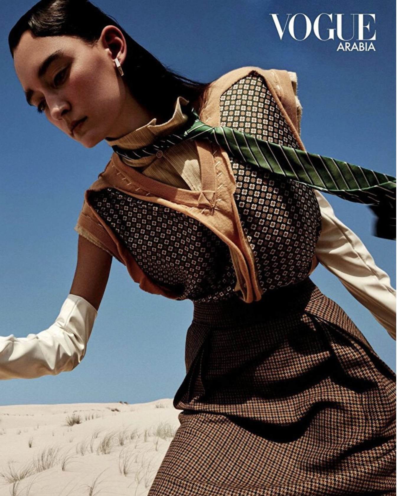 女性情報誌 Vogue Arabia Magazine June 2023 Vogue Arabia's Lavender-Inspired Saudi Issue is a Perfect 10