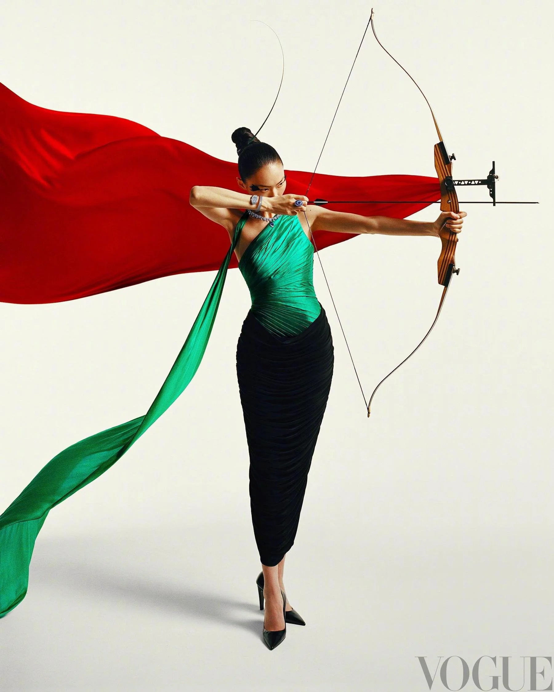 The Power of Sport on Fashion: Vogue China September 2023 with He Cong by Leslie Zhang - 2