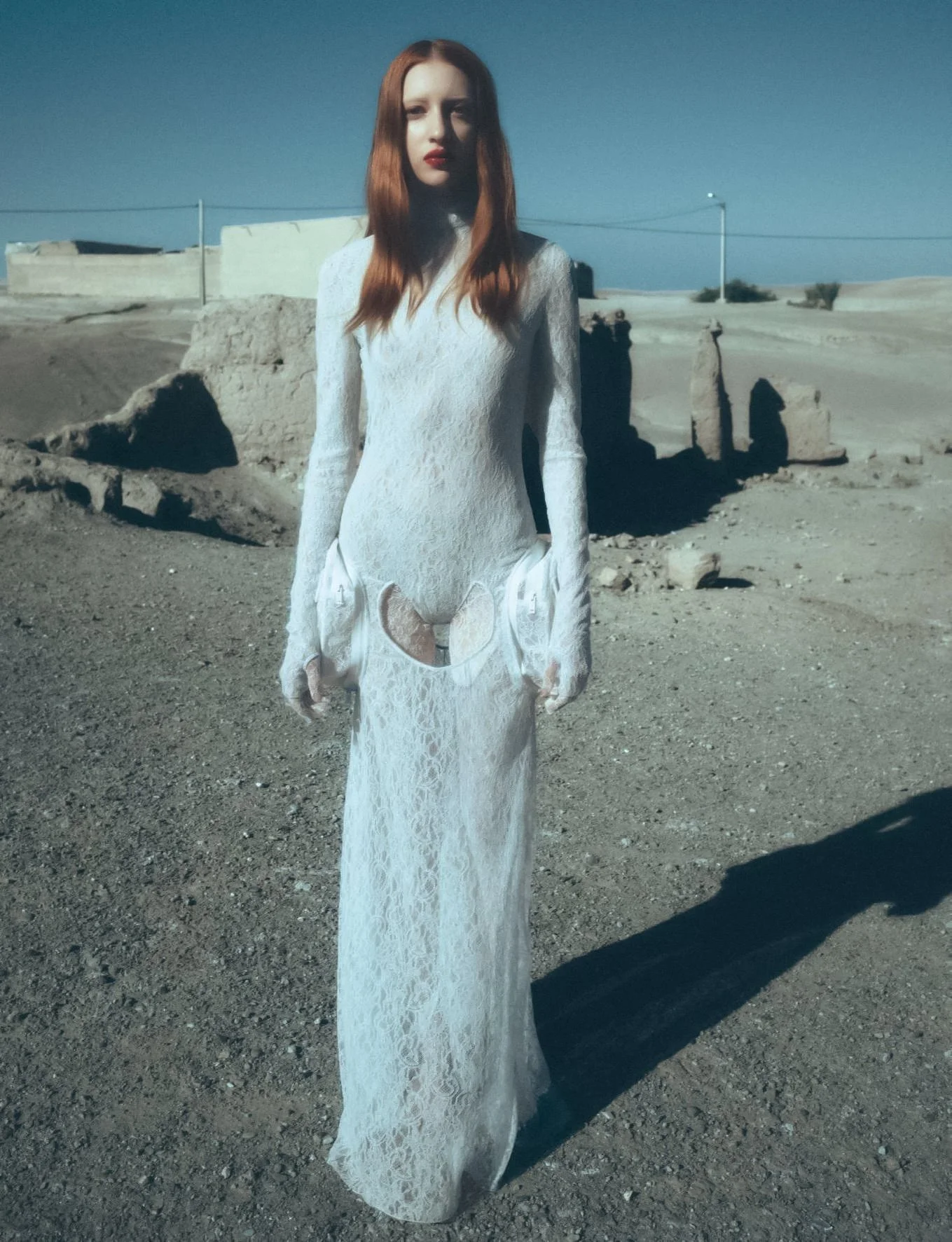 Iman Kaumann Poses in 'Extase' by Yulia Gorbachenko for Numéro France #238