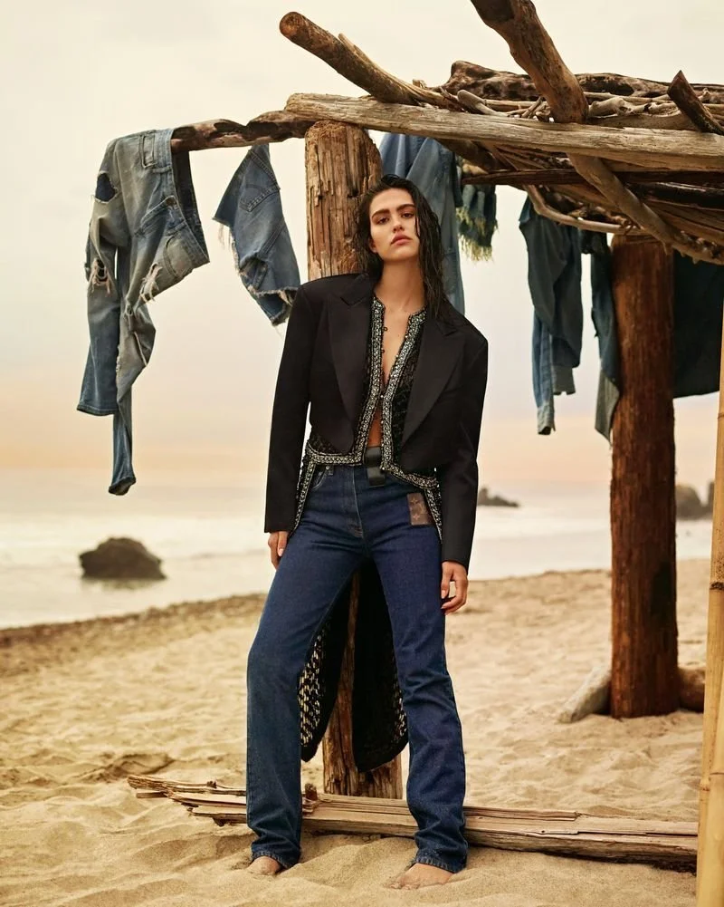 Benjo Arwas and Shalev Lavan 'Dabble in Denim' for Numero Tokyo April 2022