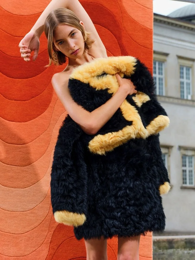 Rolf Schrader Poses in 'Happening' by Mariya Pepelanova for Numéro France 225