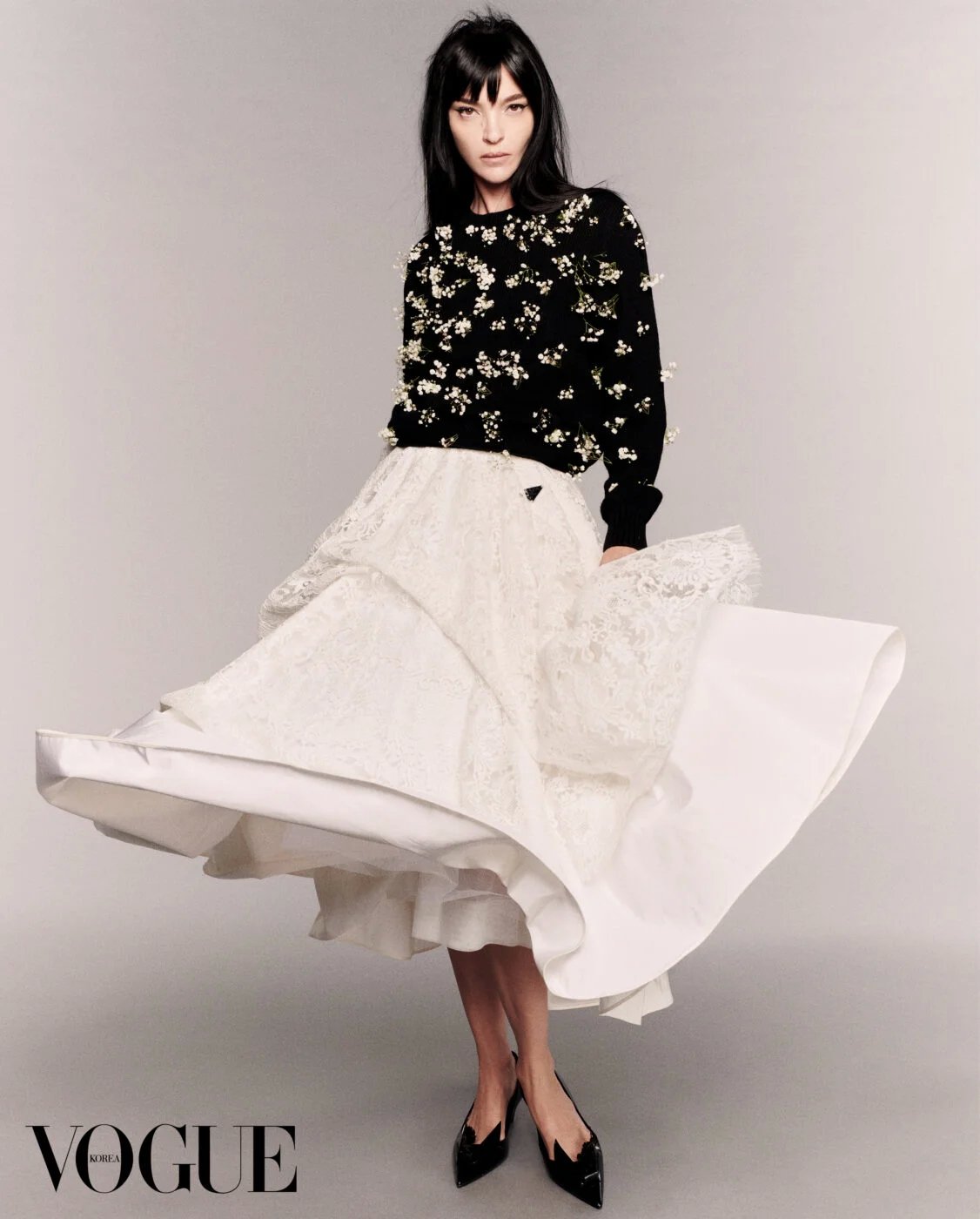 Mariacarla Boscono by Luigi & Iango for Vogue Korea September 2023 ...
