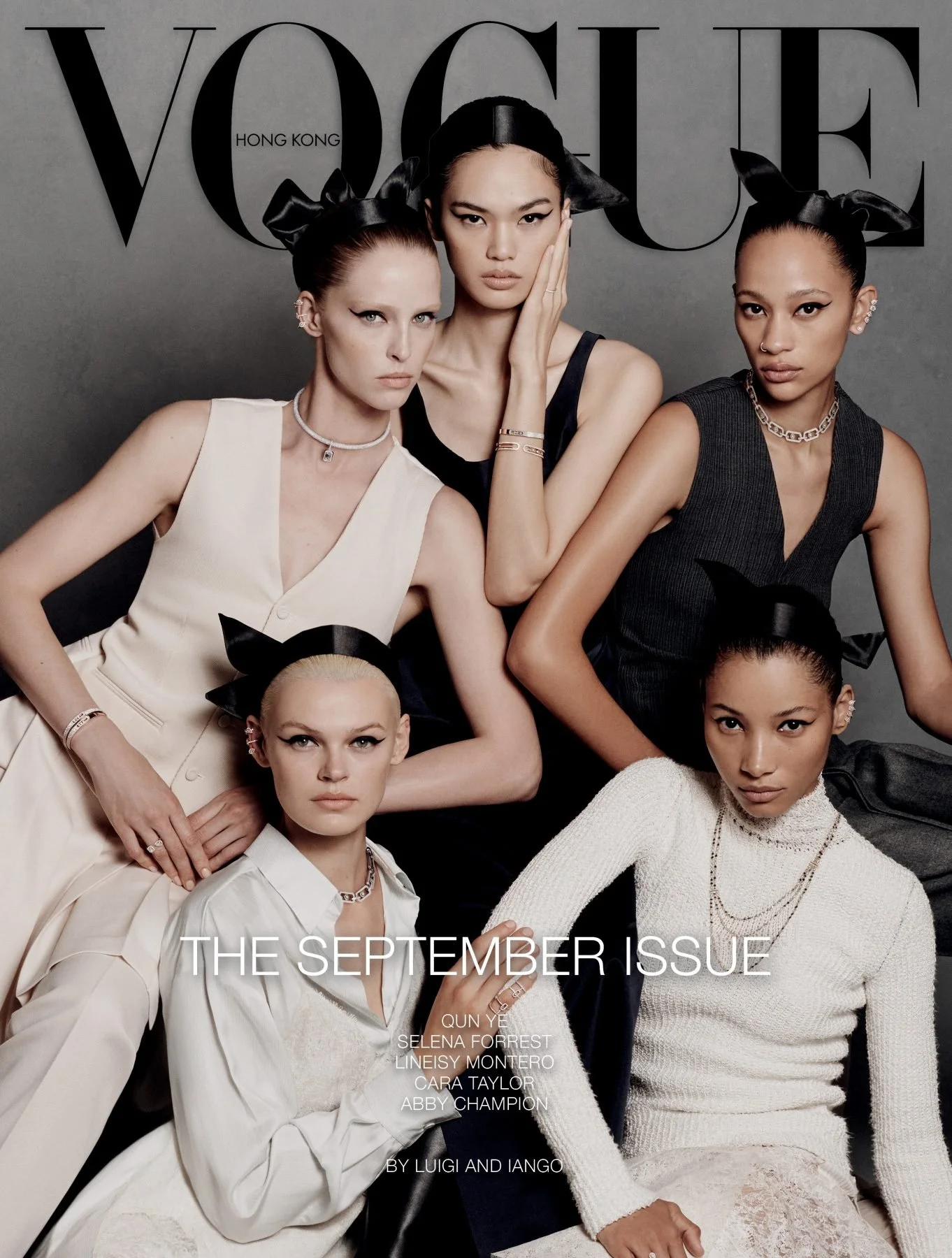 Vogue Hong Kong 'Empowerment' September 2023 Issue Covers by Luigi & Iango