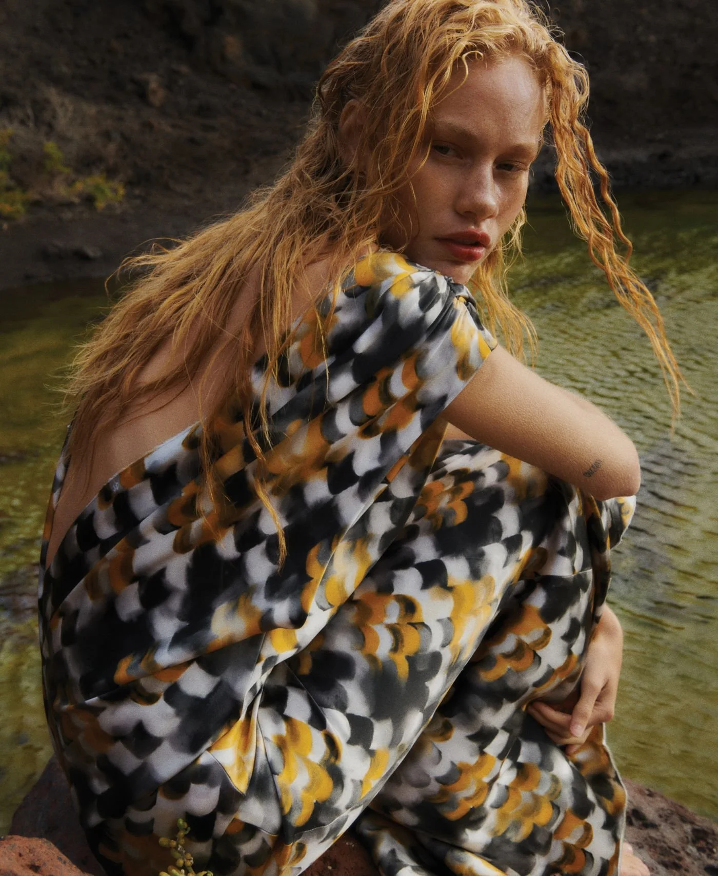 Tess Carter's Fearless Elegance in WSJ Magazine Fall Fashion 2023 by Nadine Ijewere