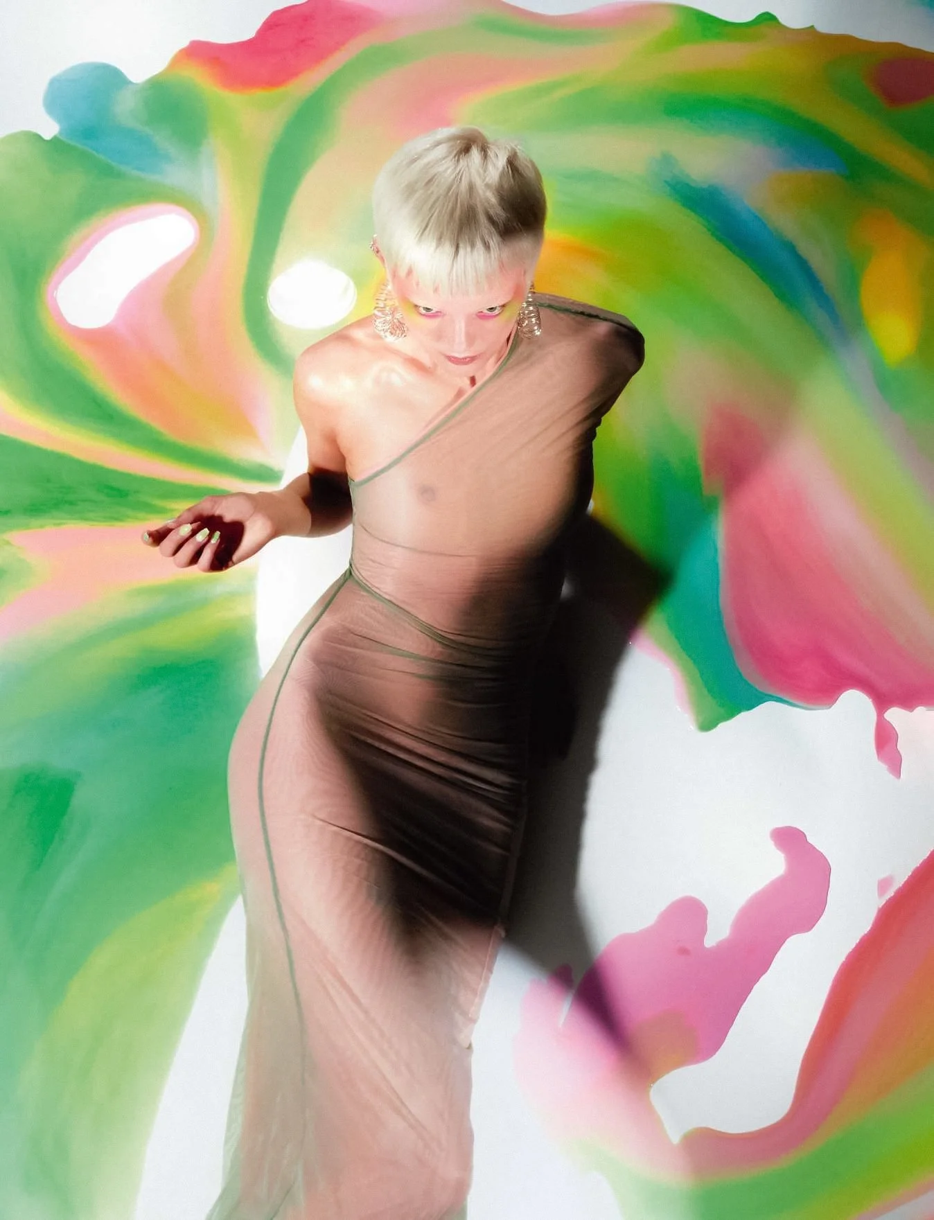 Maaike Klaasen Poses in 'Metaverse' by Anthony Arquier for Numero #240 September 2023