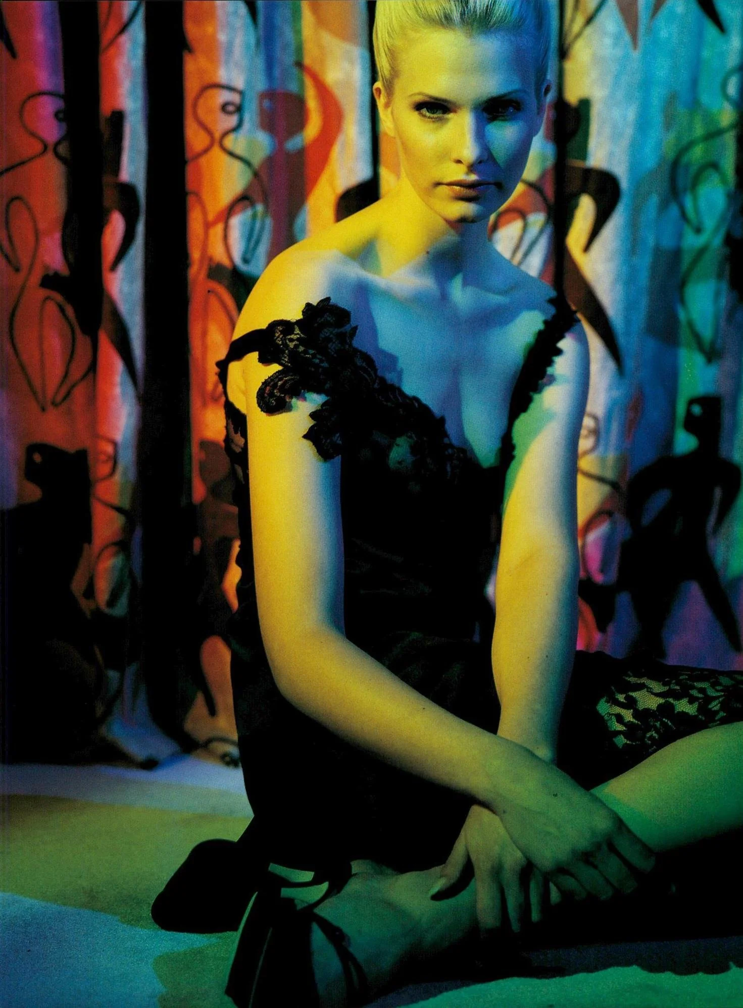 Steven Meisel Captured Christy, Helena, Linda in Vogue Italia