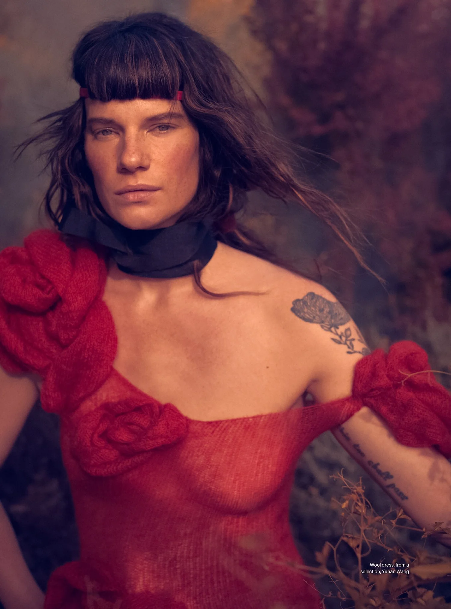 Richard Phibbs ' 'Dances With Wolves' with Querelle Jansen for Harper's Bazaar UK October 2023