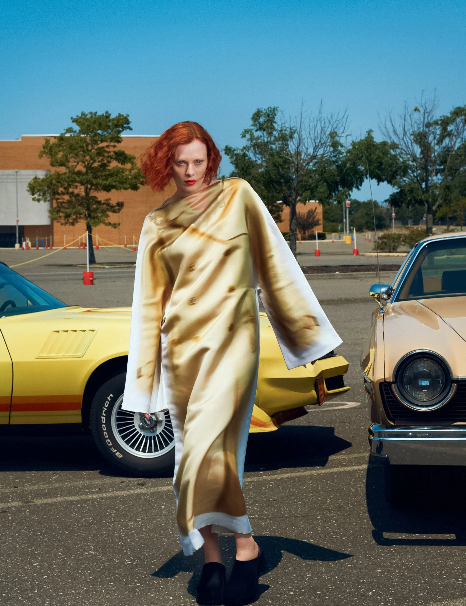 Karen Elson Is 'Fast and Furiously Chic' in W Magazine Fall Fashion by Craig McDean
