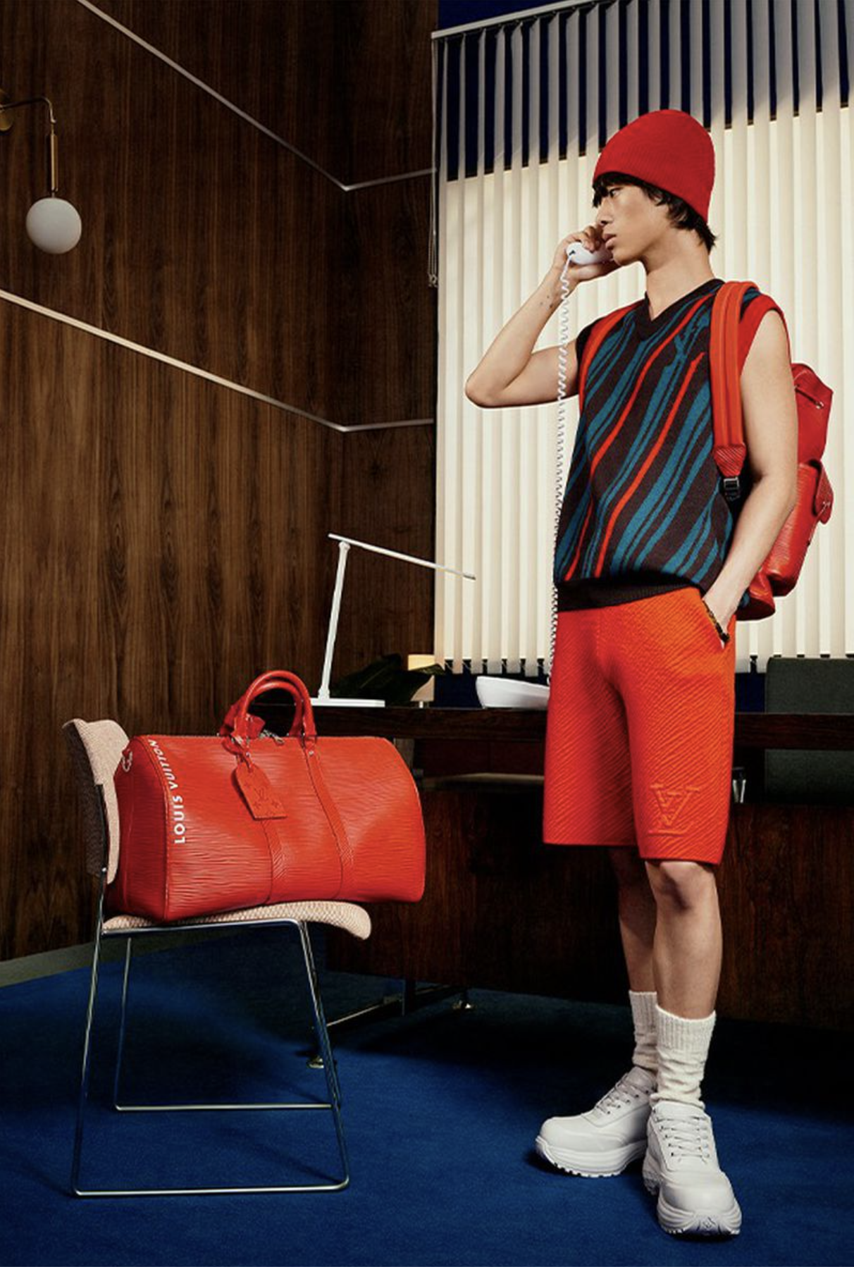 Louis Vuitton Men Taigarama Bags Summer 2023 Campaign Lensed by