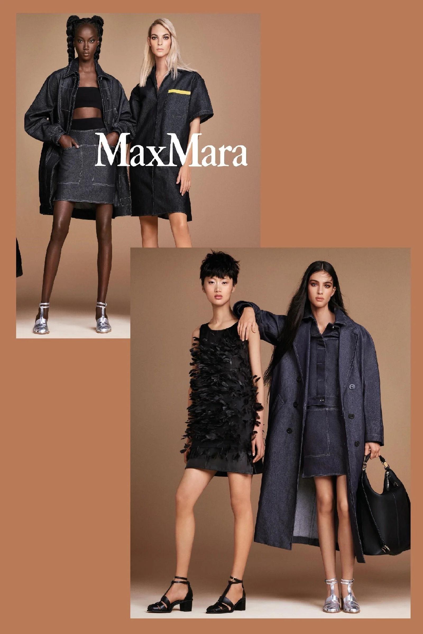 Max Mara Spring 2022 Campaign by Steven Meisel with Anok, Loli, Vittoria and Yilan