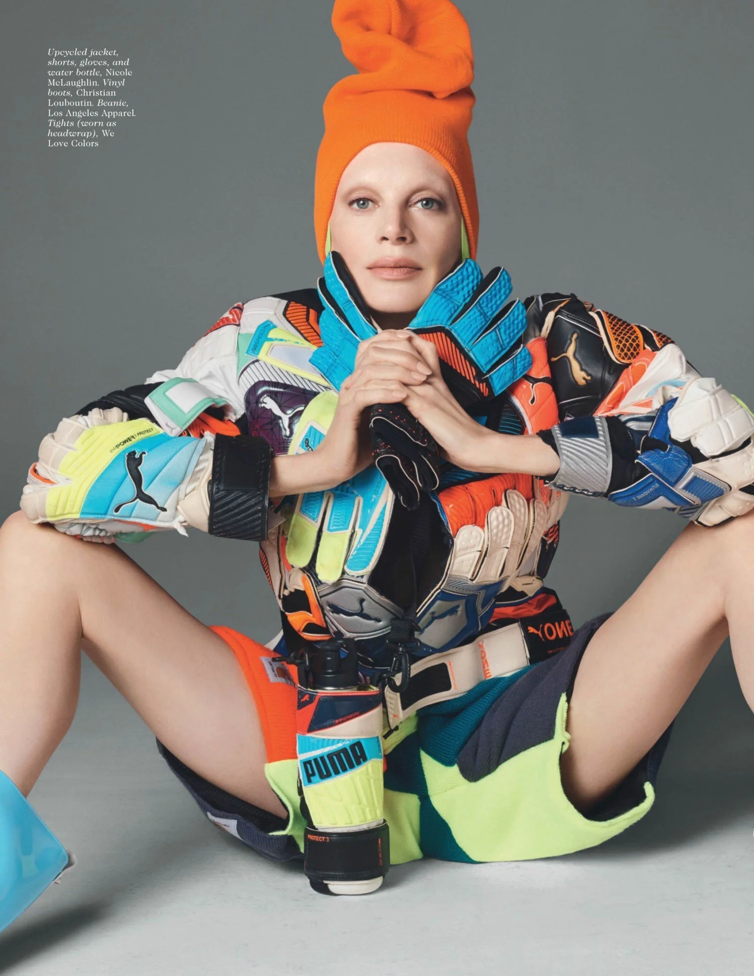 Kristen McMenamy Returns to Splendour, Lensed by Steven Meisel for Vogue UK January 2022