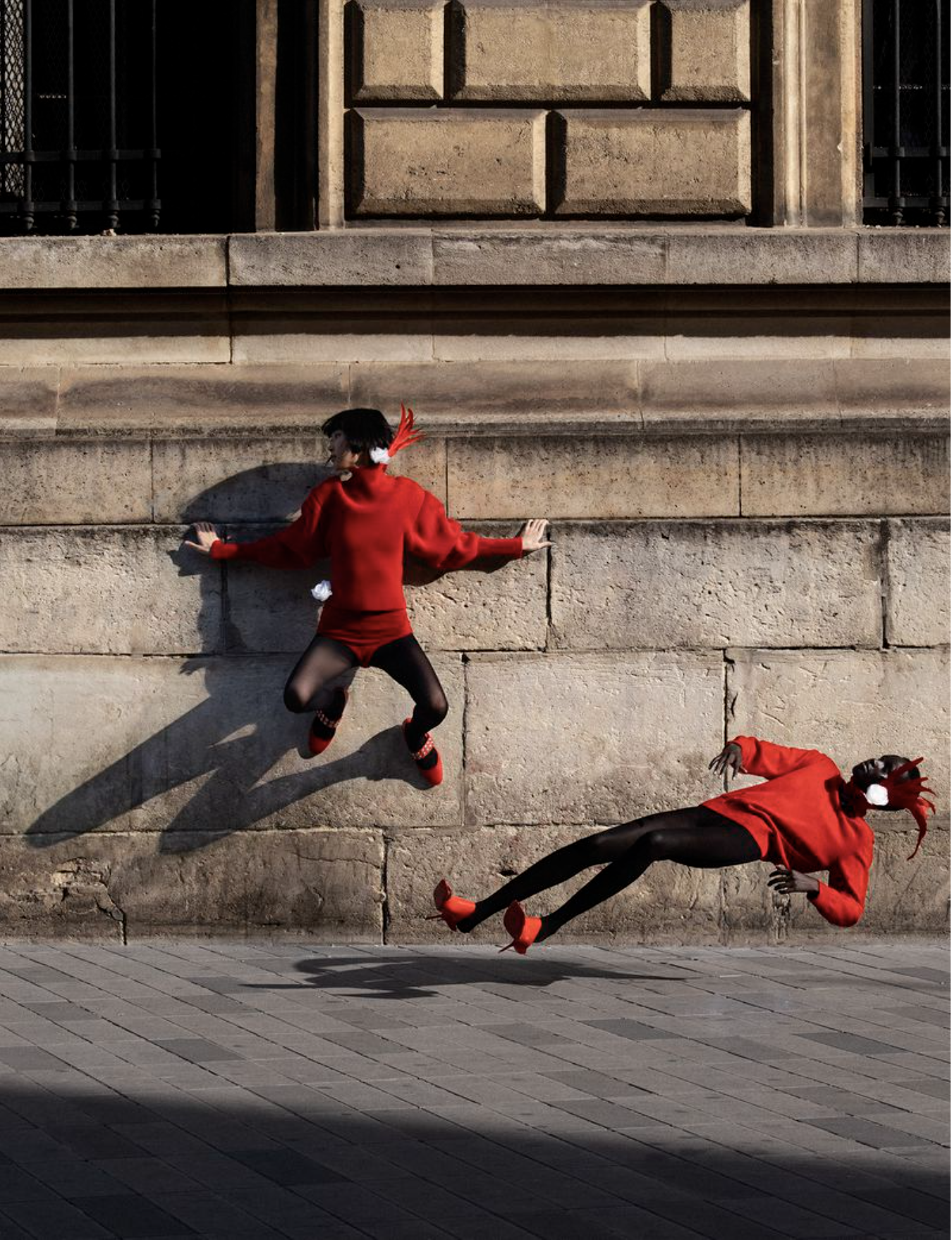 Dazed Magazine's 'Head over Heels' Hot Colors Fall 2023 Style Mashup by Yis Kid