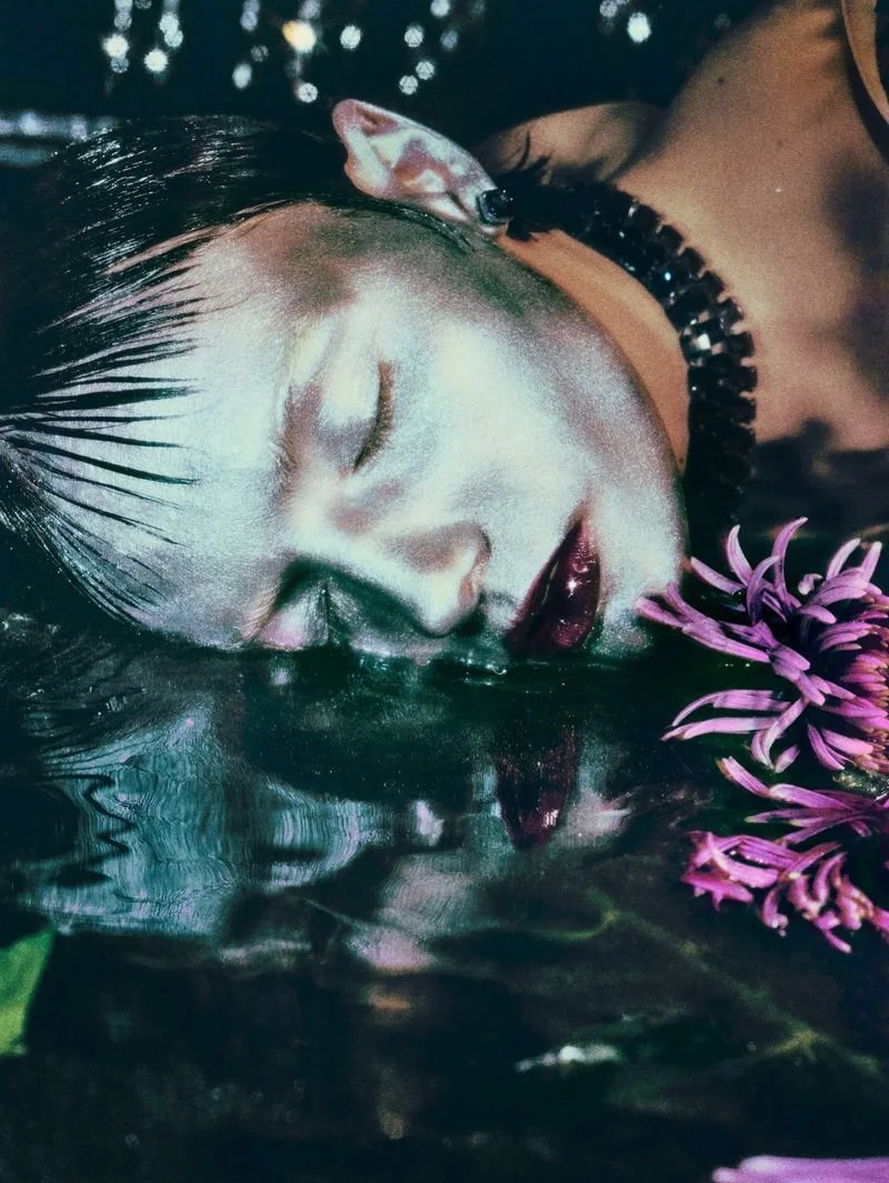 Fran Summers Glitters, Lensed by Elizaveta Porodina for AnOther Magazine SS-2022