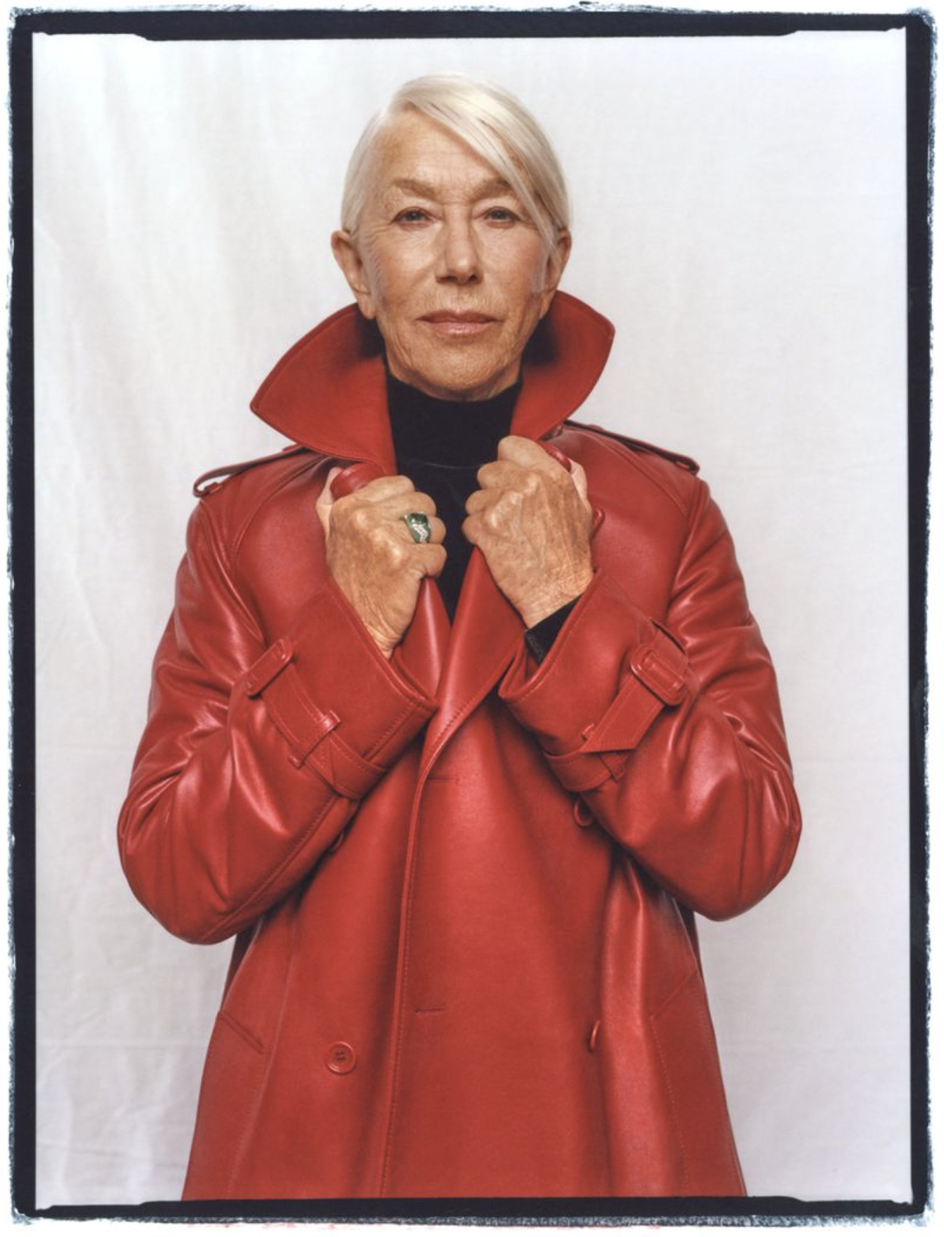 Helen Mirren Talks Golda Meir in DuJour Magazine Fall 2023 by Nick Thompson