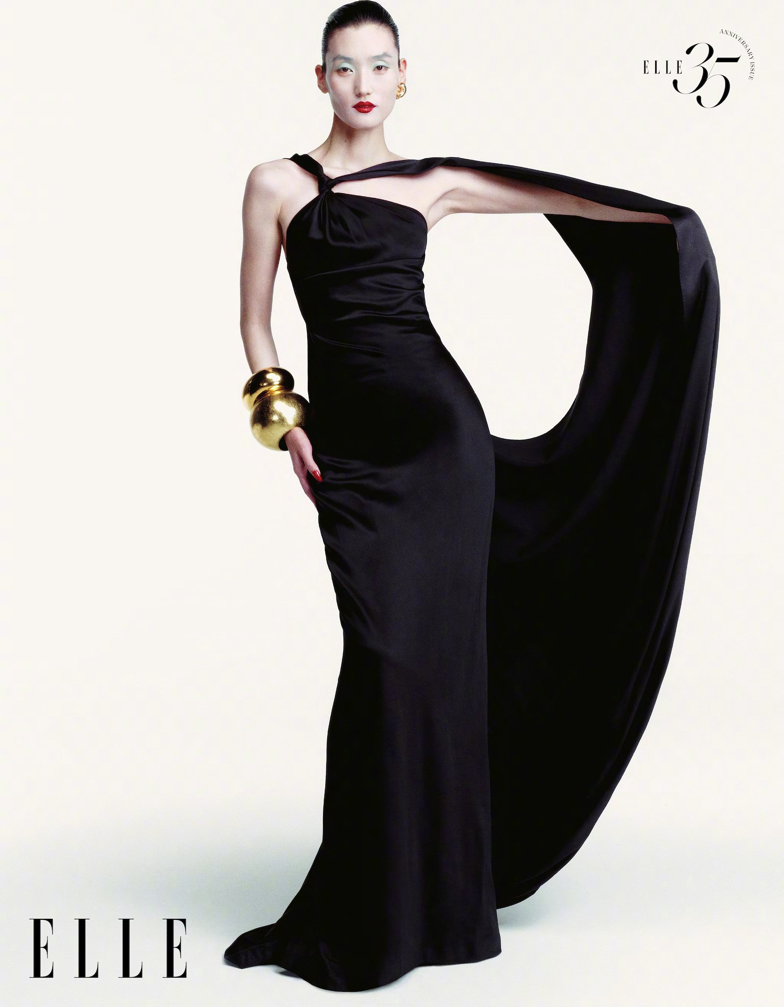 Lina Zhang's High Drama Elegance for ELLE China's 35 Years — Anne of ...