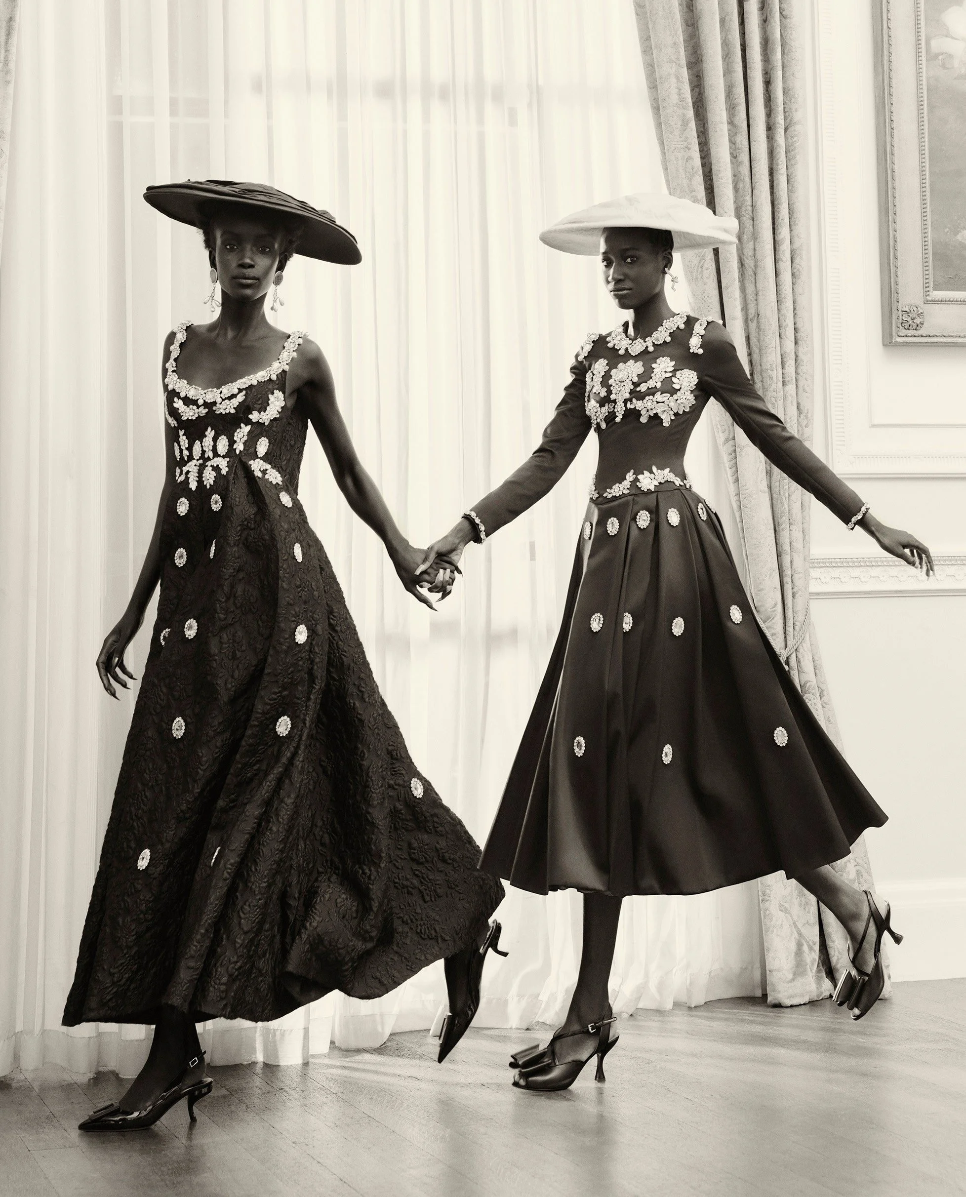 Maty Fall Covers Vogue Italia December 2021 in Poetic Images by Pavarotti + Kamara