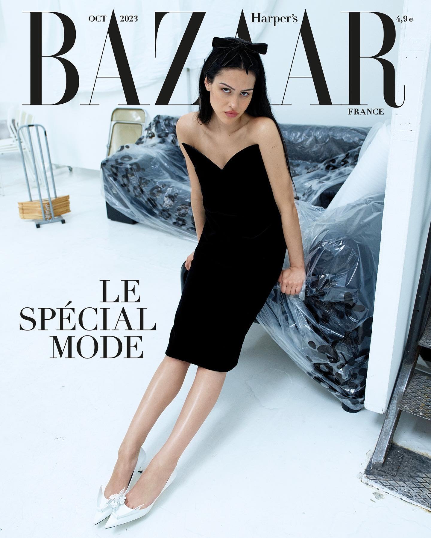 Emilia Gray 'Pretty Face' Karim Sadli in Harper's Bazaar France — Anne