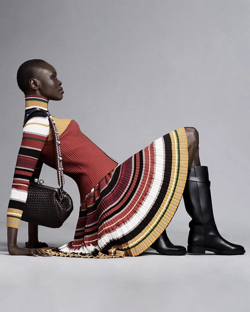 Alek Wek Shares Her Design Artistry in Fall 2021 Weekend Max Mara Collab 