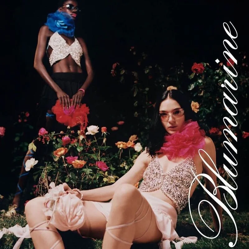 Mariacarla Boscono + Sokhna Niane by Harley Weir for Blumarine SS 2021
