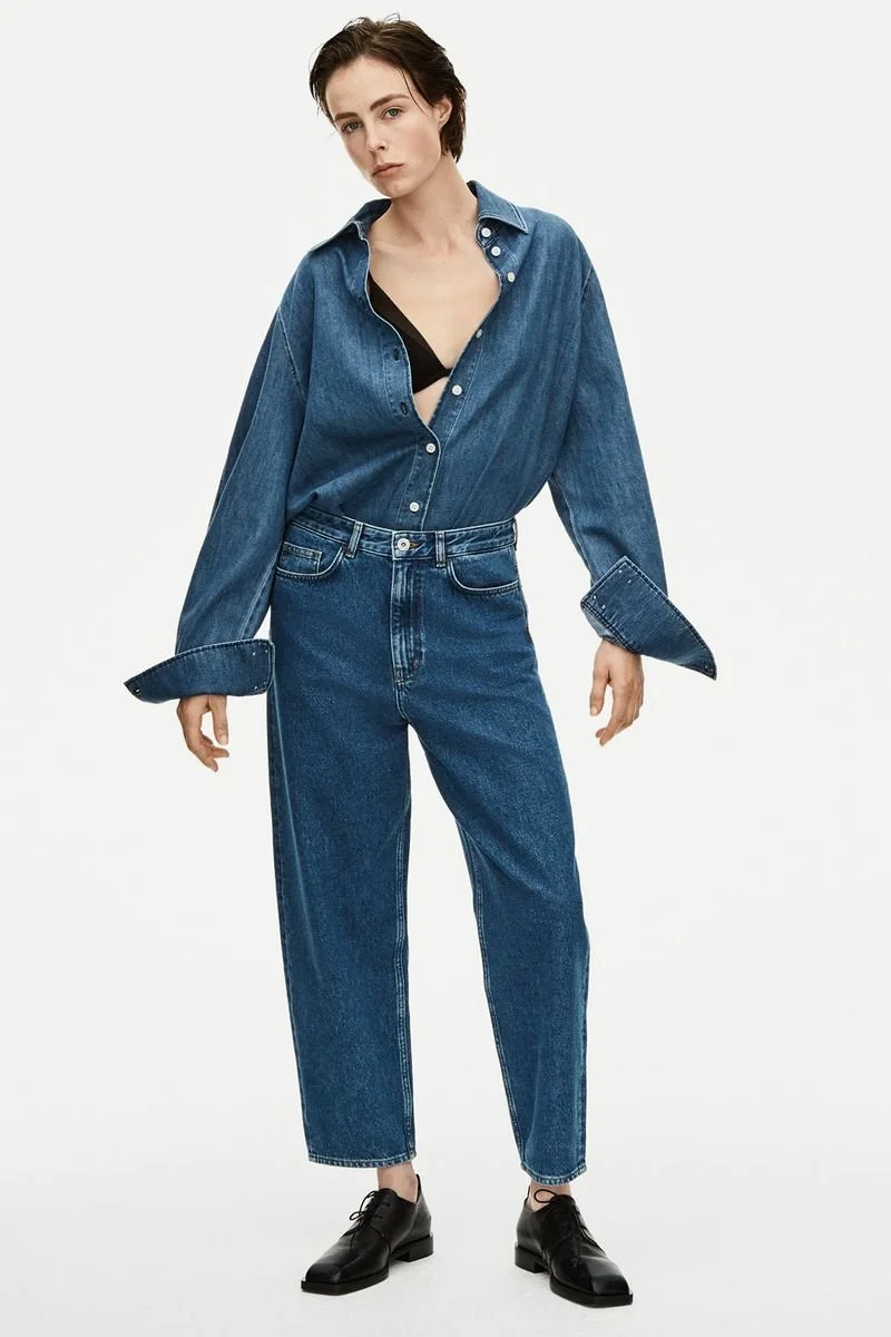 COS Sustainable Denim Spring 2022 Women's Campaign by Daniel Jackson