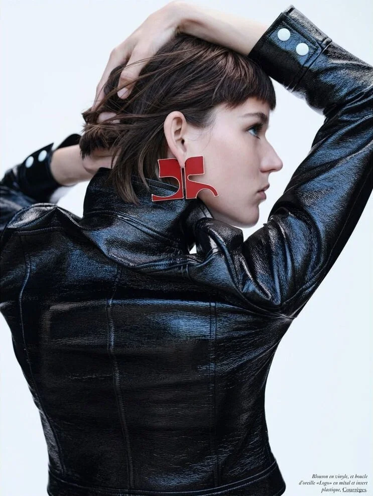 Vivienne Rohhner in 'La Bombe Courrèges’ for Vogue Paris June 2021