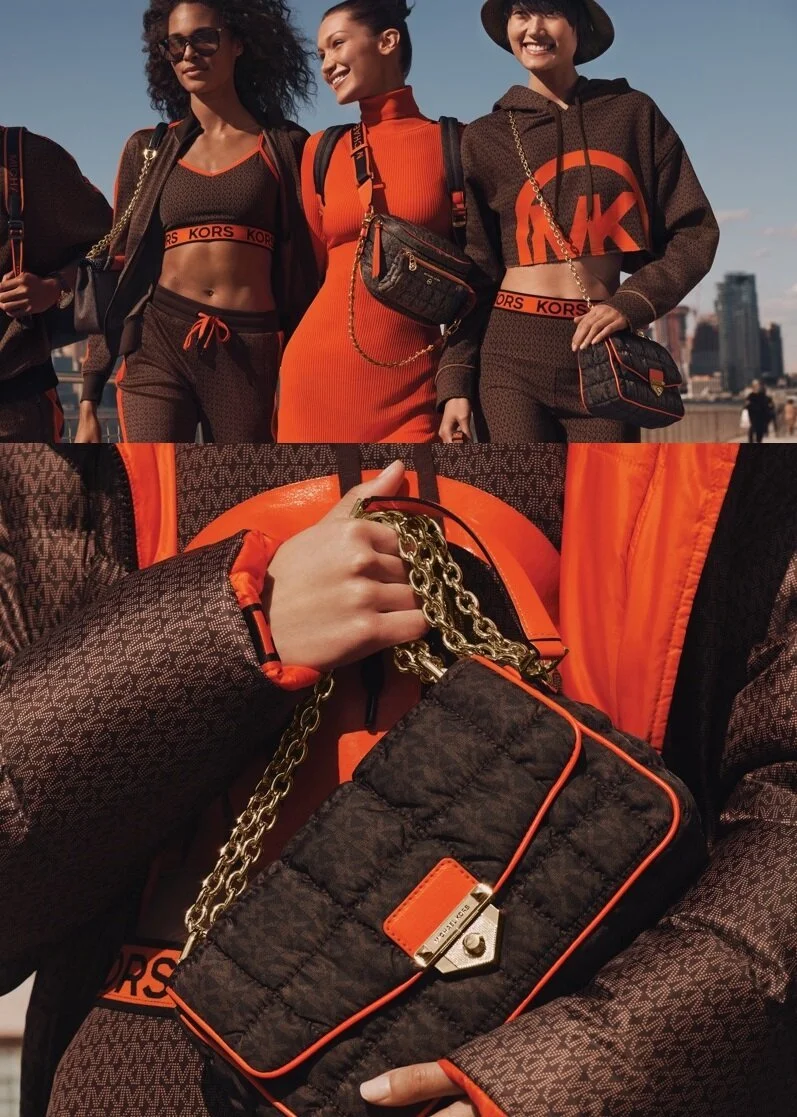 MICHAEL Michael Kors Activewear Fall 2021 Campaign: Bella, Cindy, Ash