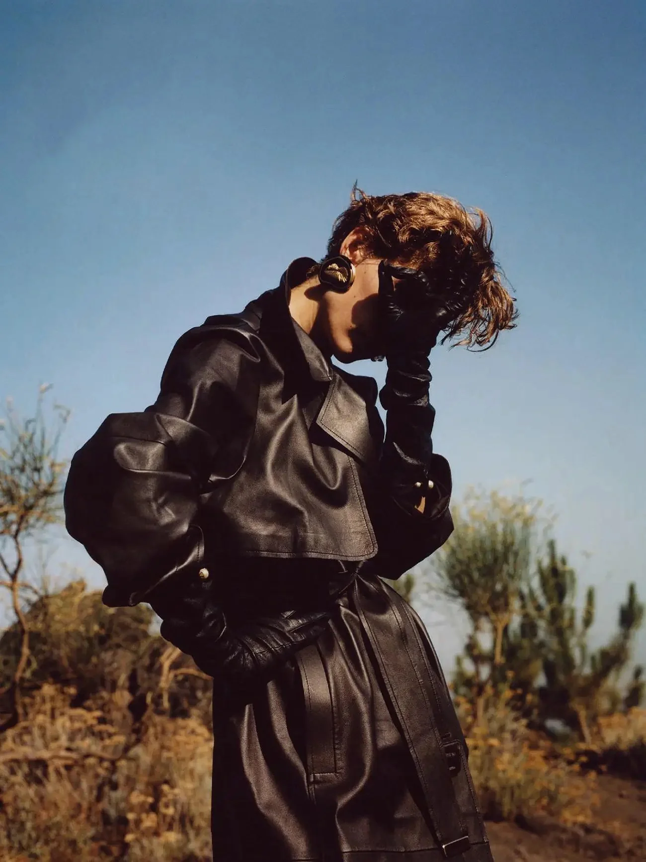 'Heart of Stone' Rugged Elegance Style by Danilo Scarpati for ELLE Italia October 12, 2023