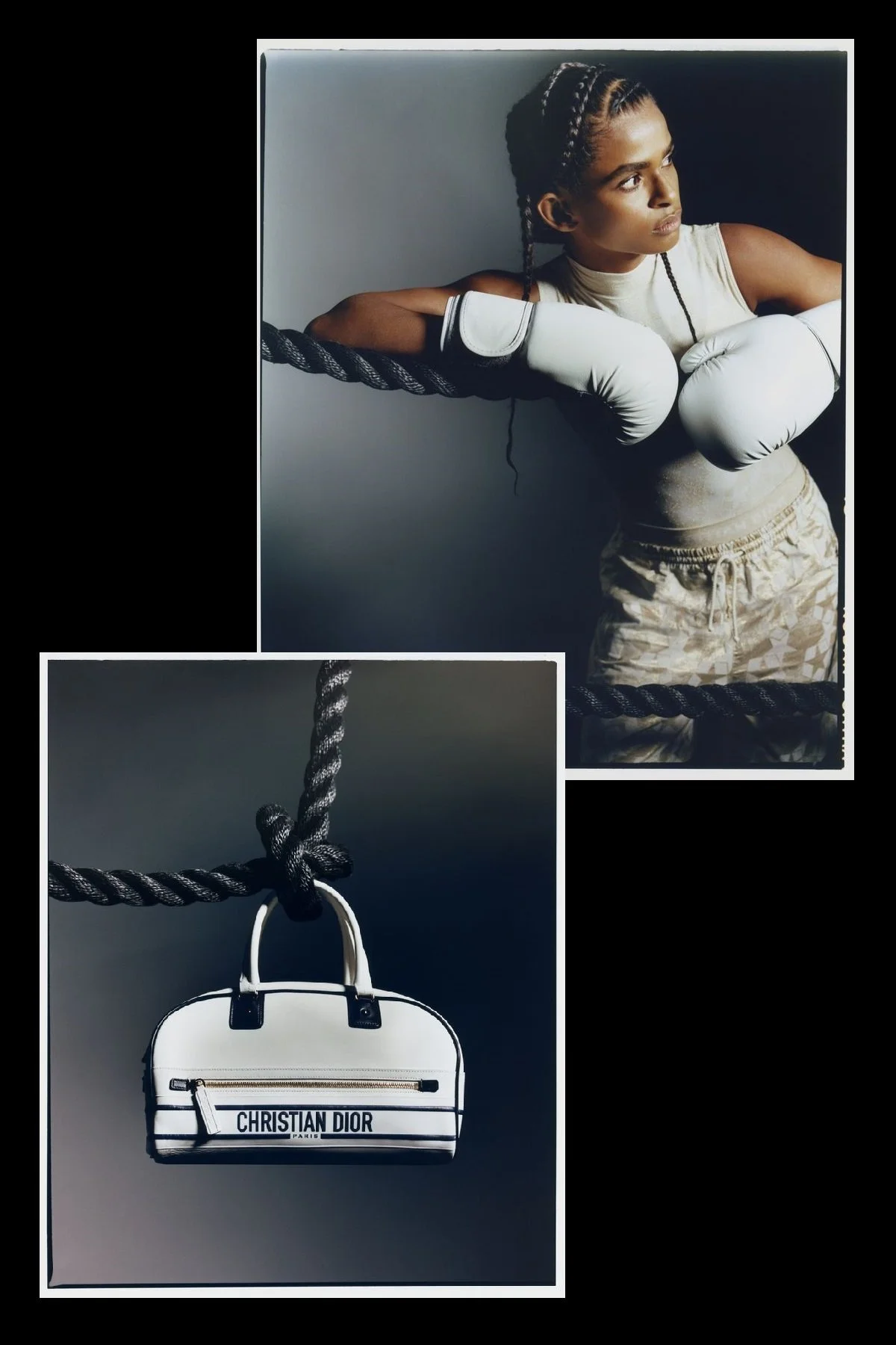 Dior's Kickass Muse Ramla Ali by Dan Beleiu for Dior Vibe January 2022