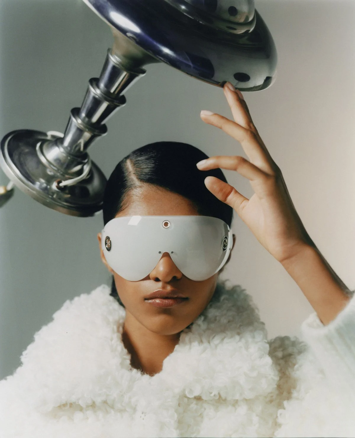 Ashley Radjarame Covers Vogue Ukraine November 2021 by Dan Beleiu